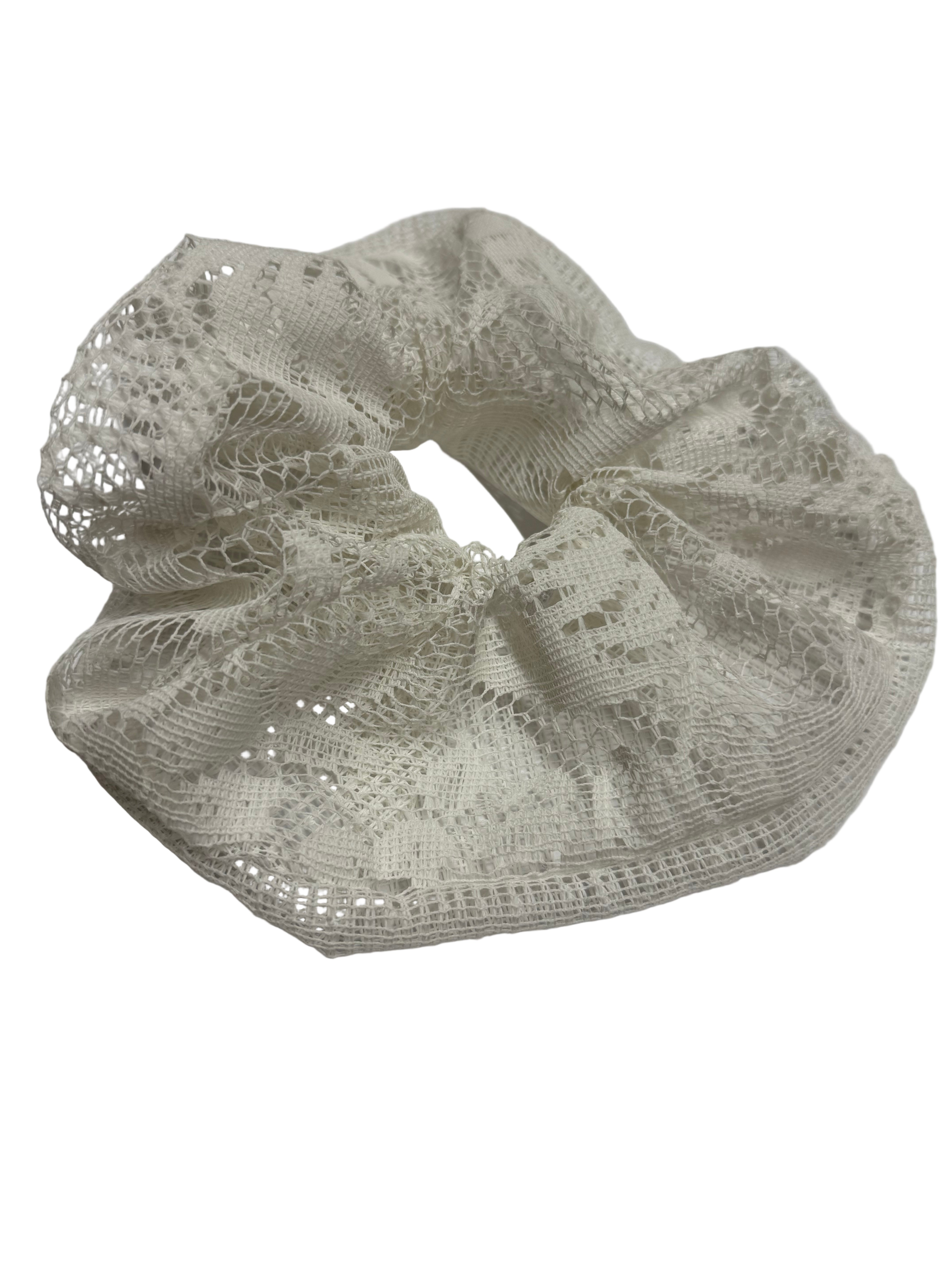 Duża gumka do włosów upcycling