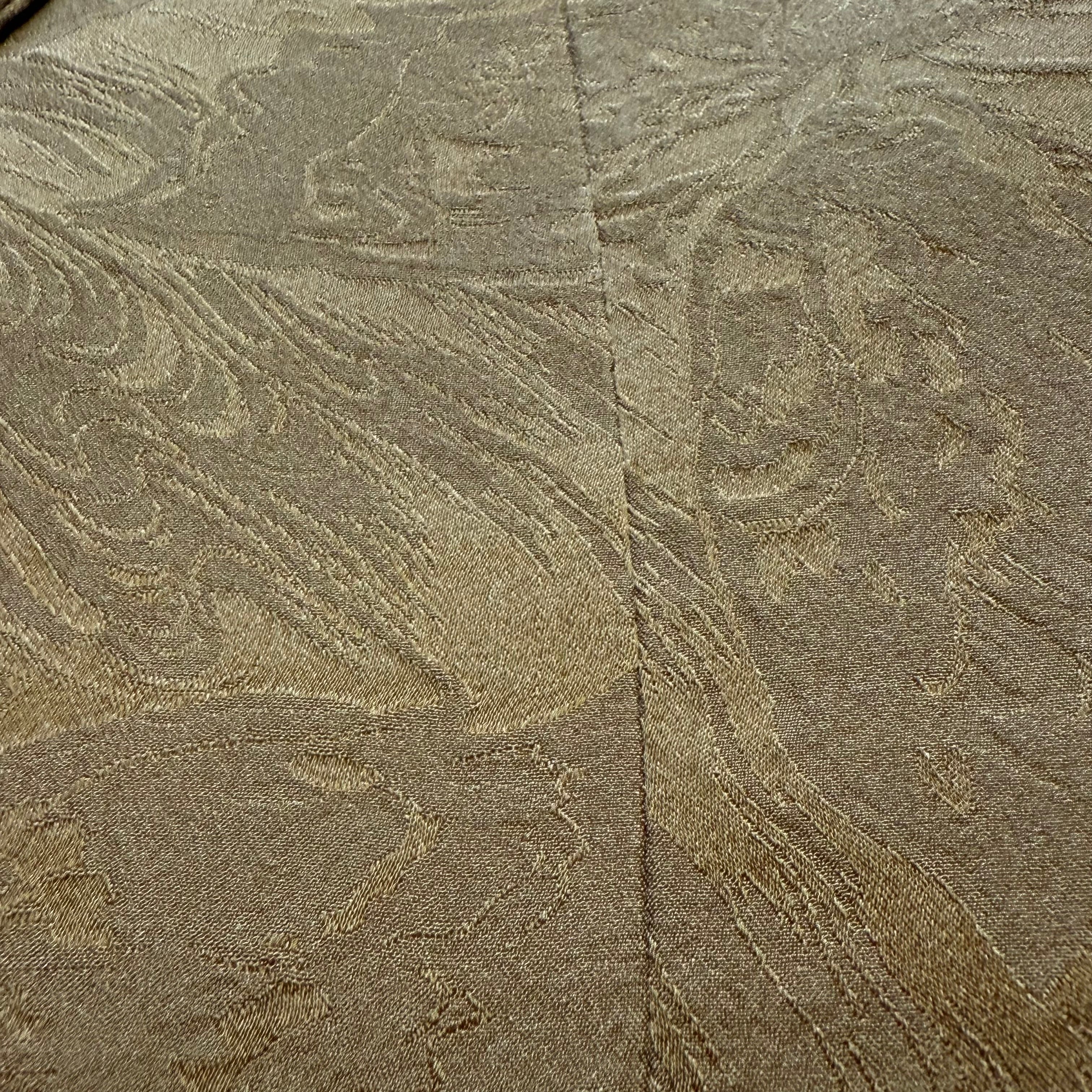 Jedwabna marynarka z żakardu