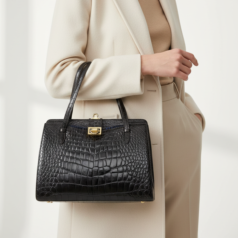 Vintage torebka kuferek