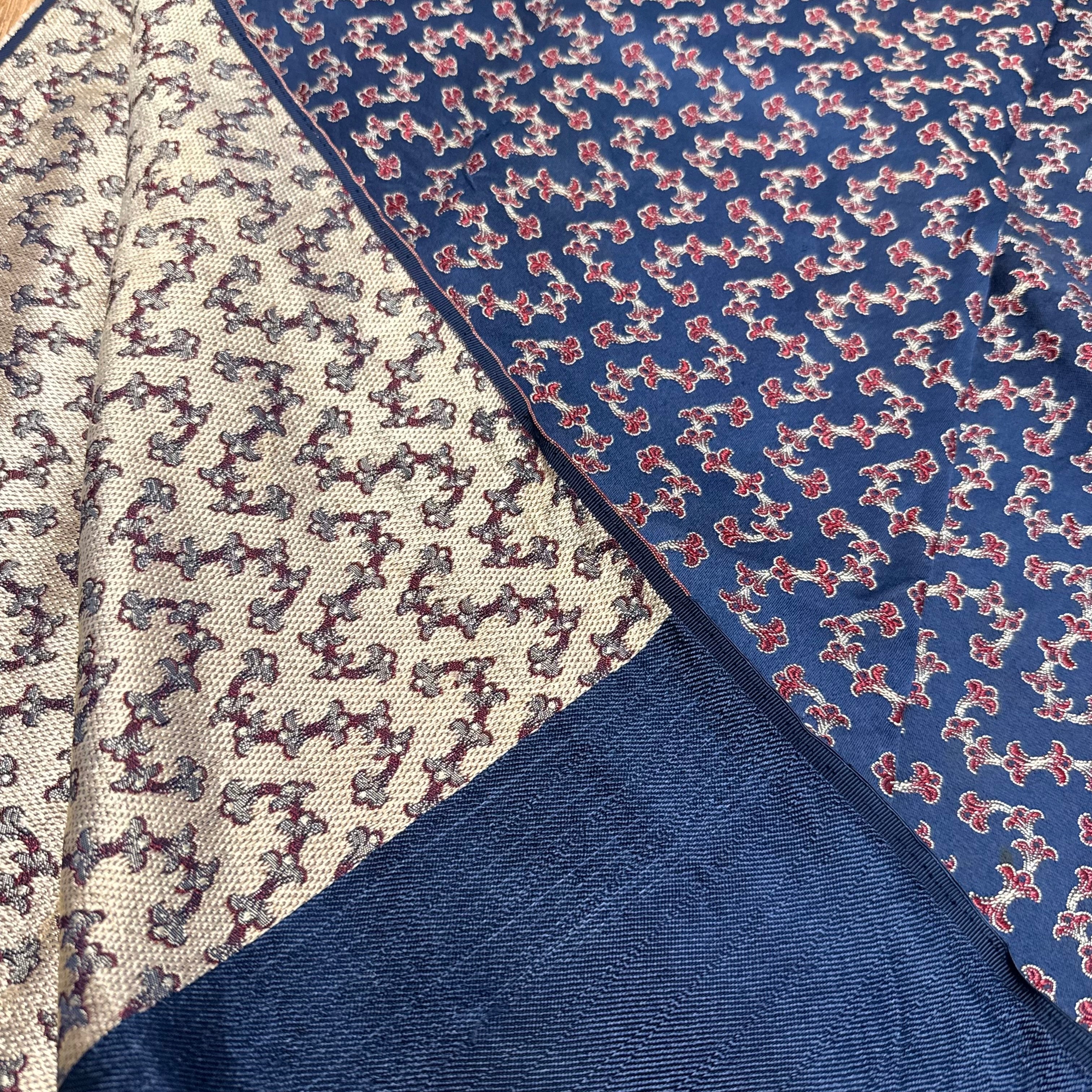 Jedwabny żakardowy szal