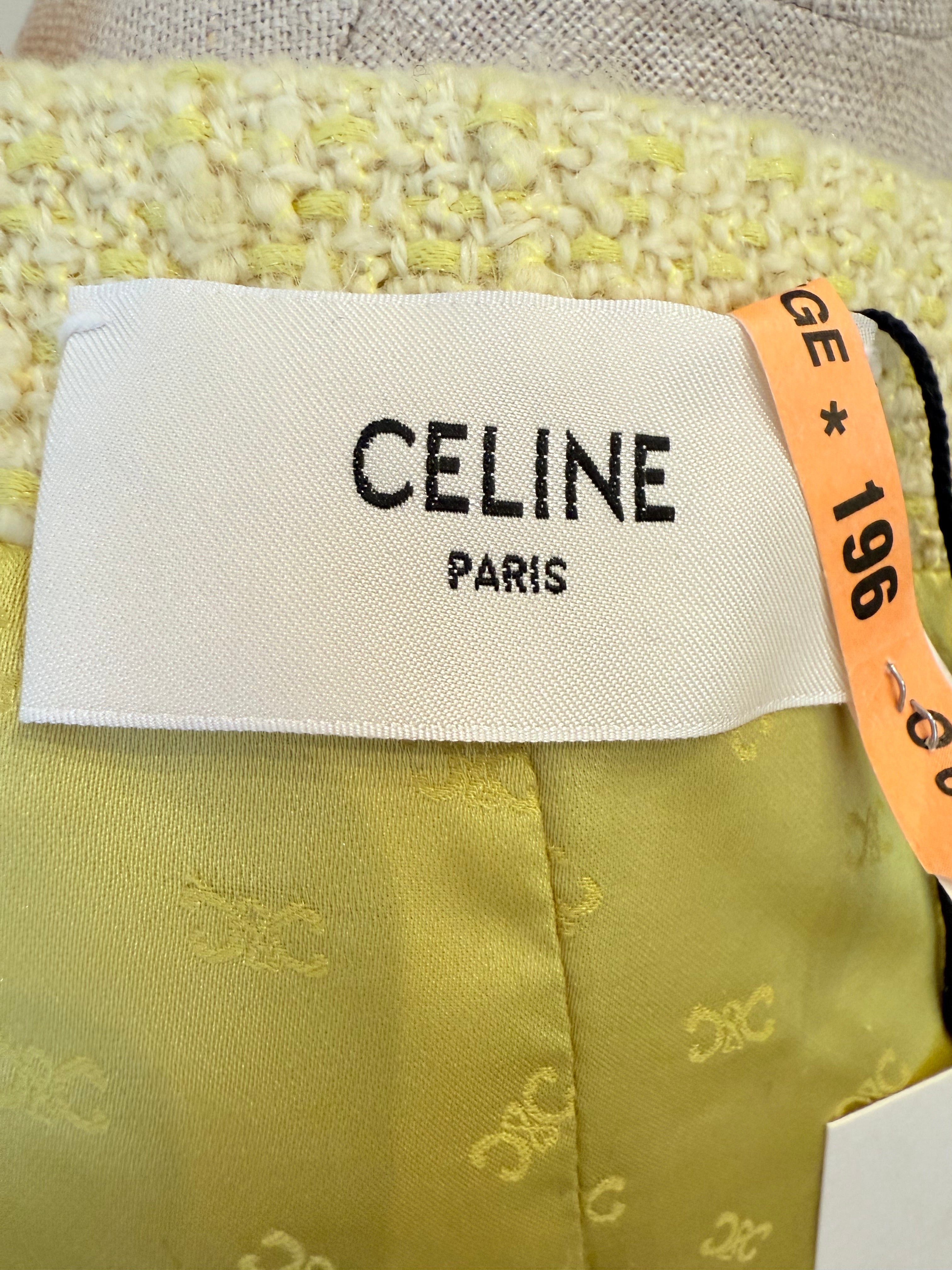 Seledynowy żakiet Celine