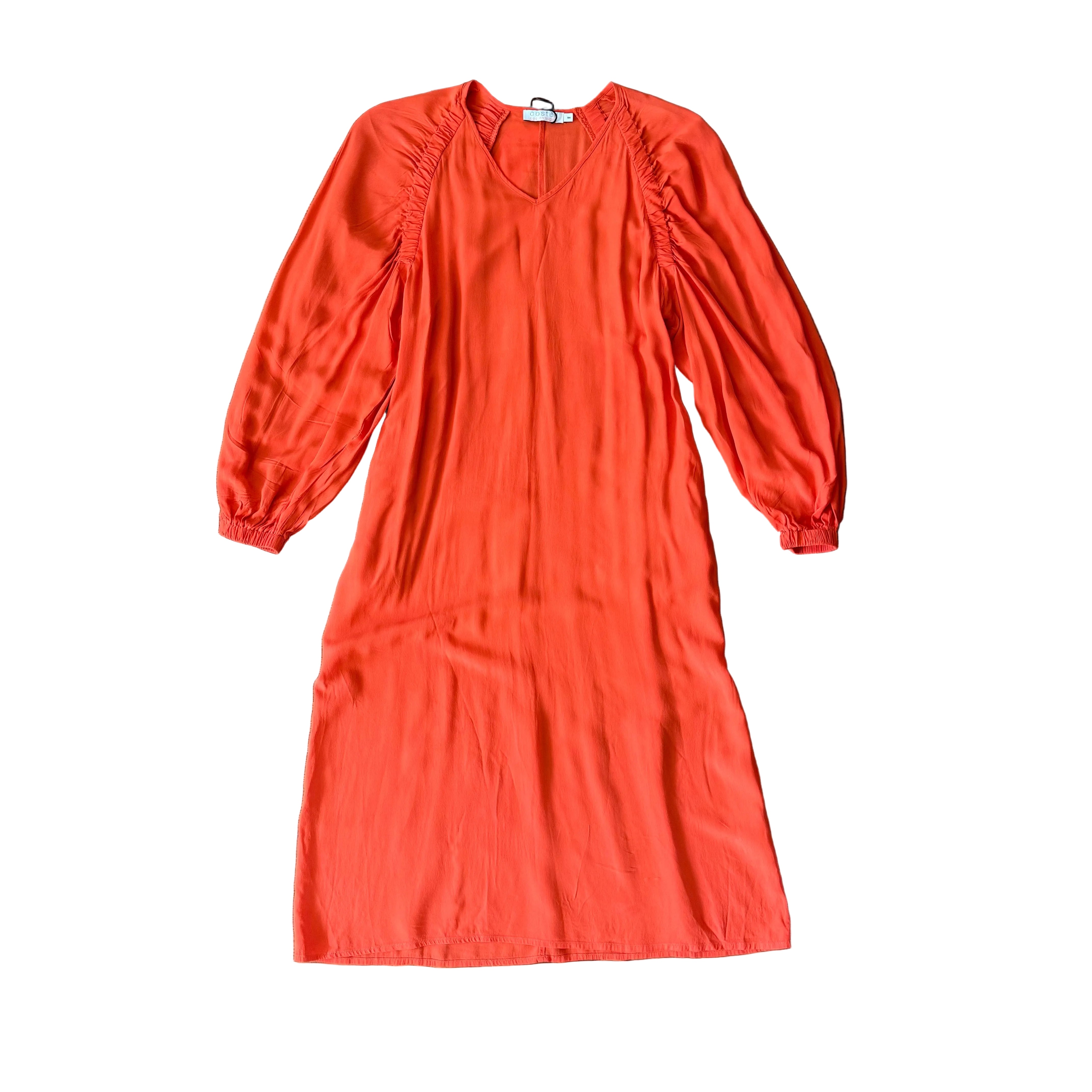 Mandarynkowa sukienka Coster Copenhagen