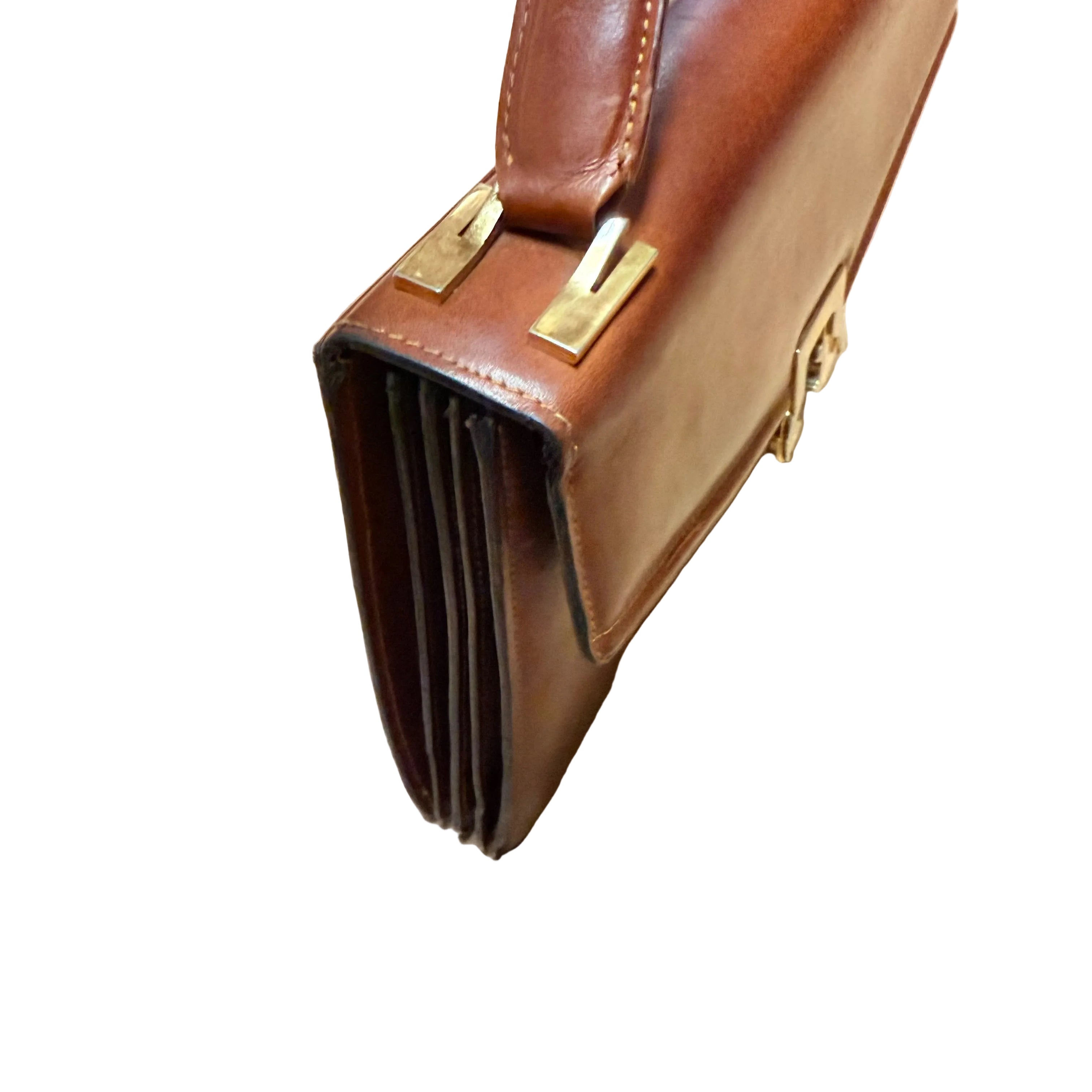 Torebka vintage skórzana aktówka