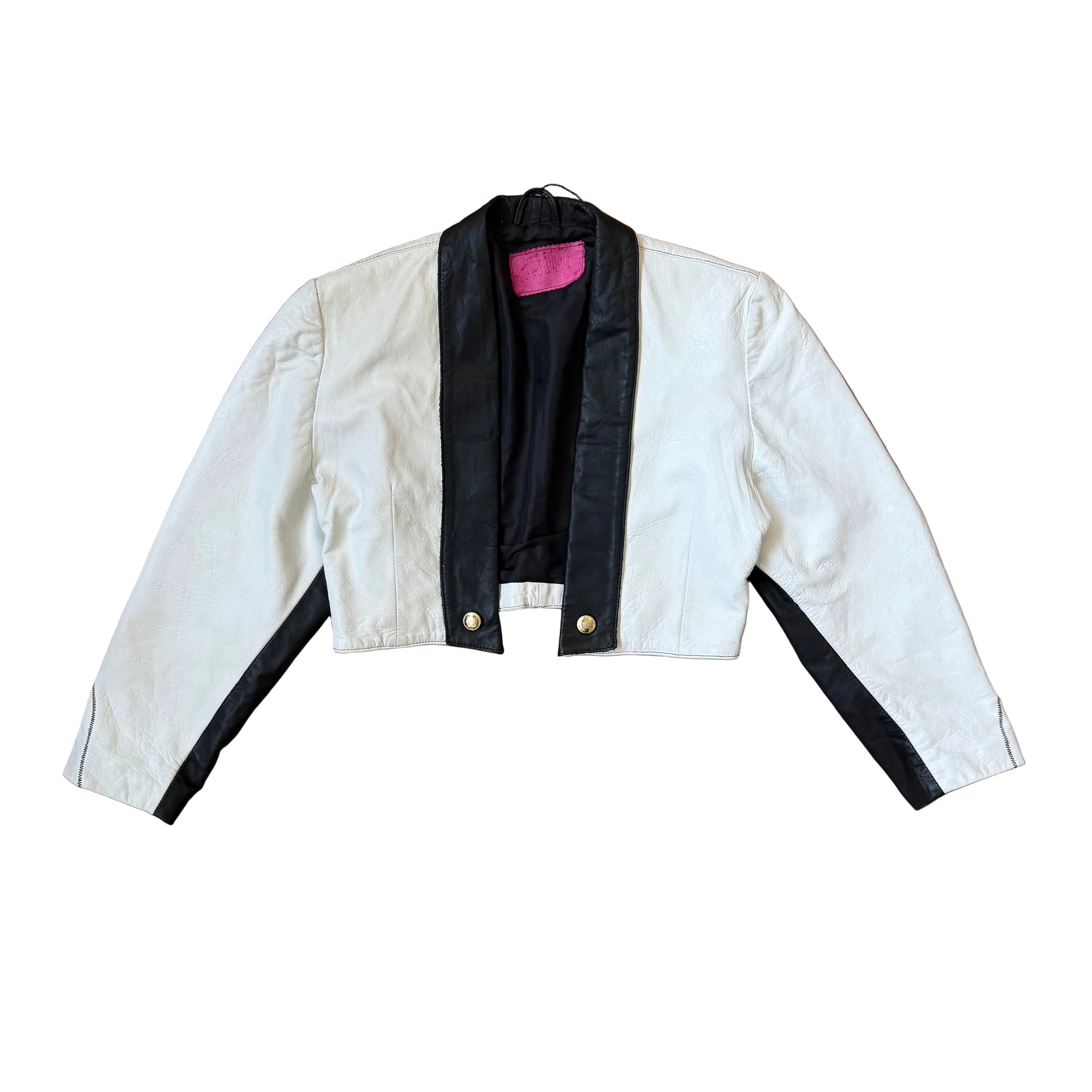 Skórzane bolerko Vintage