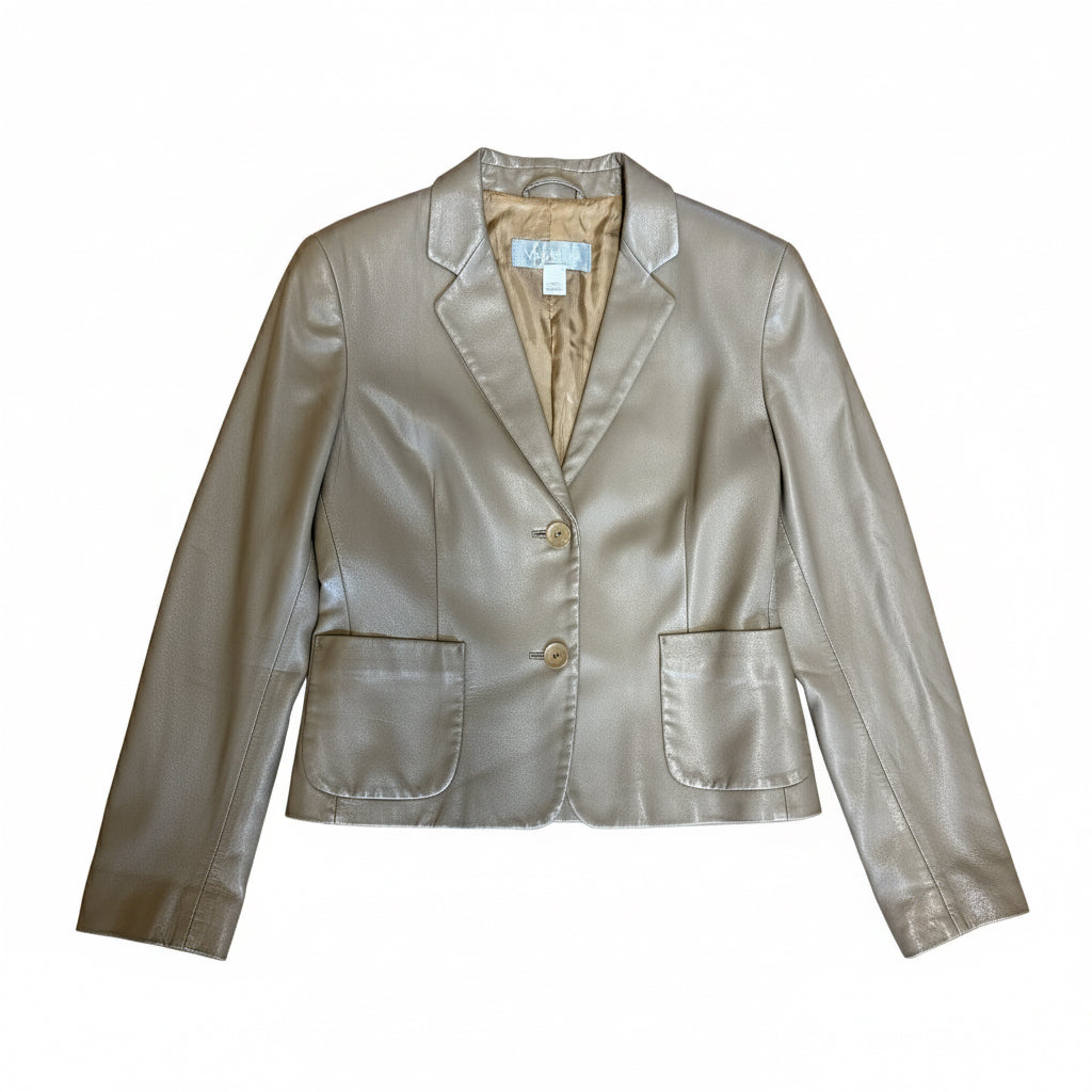 Marynarka skórzana Max Mara