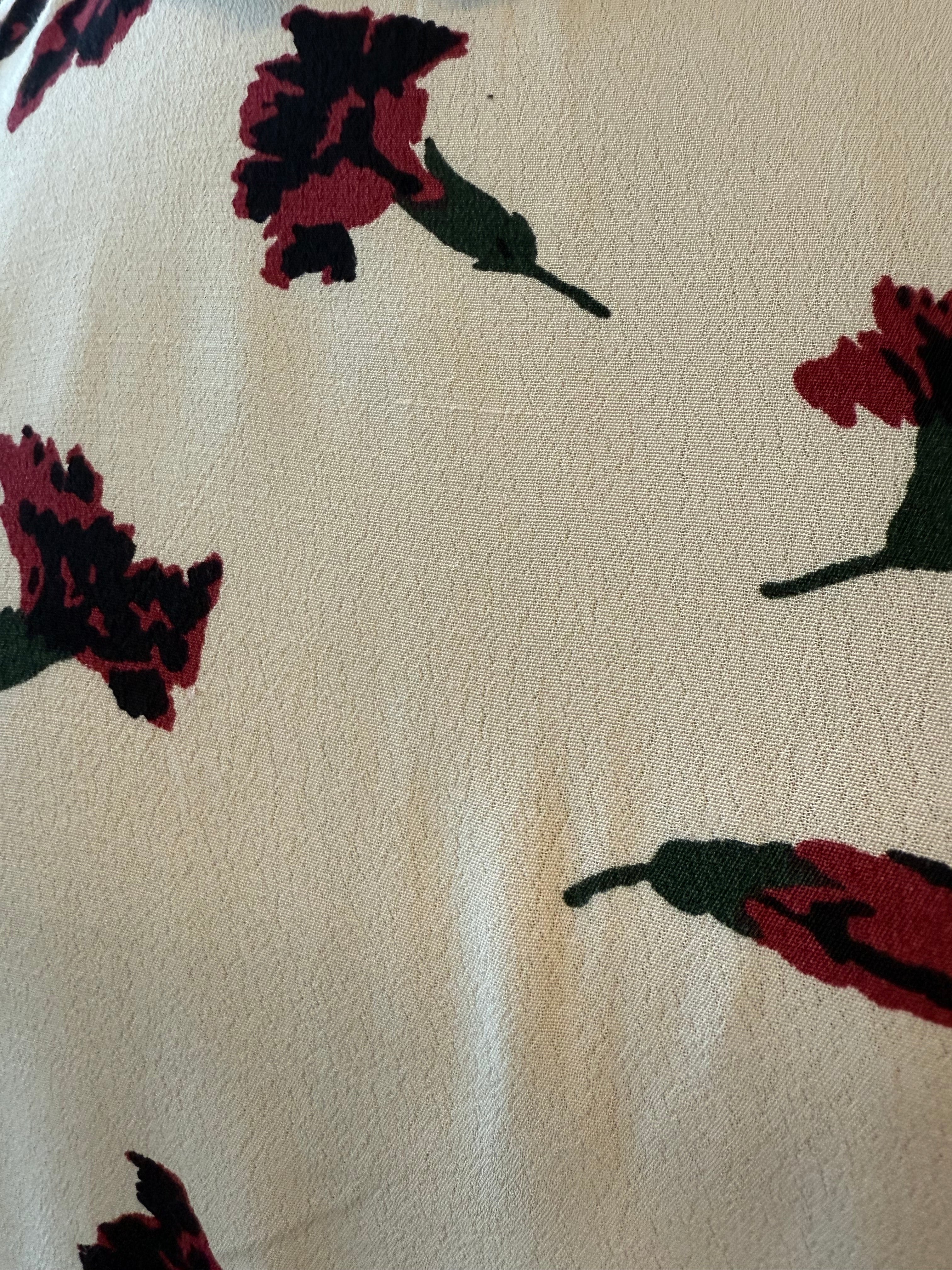 Sukienka Ganni w goździki