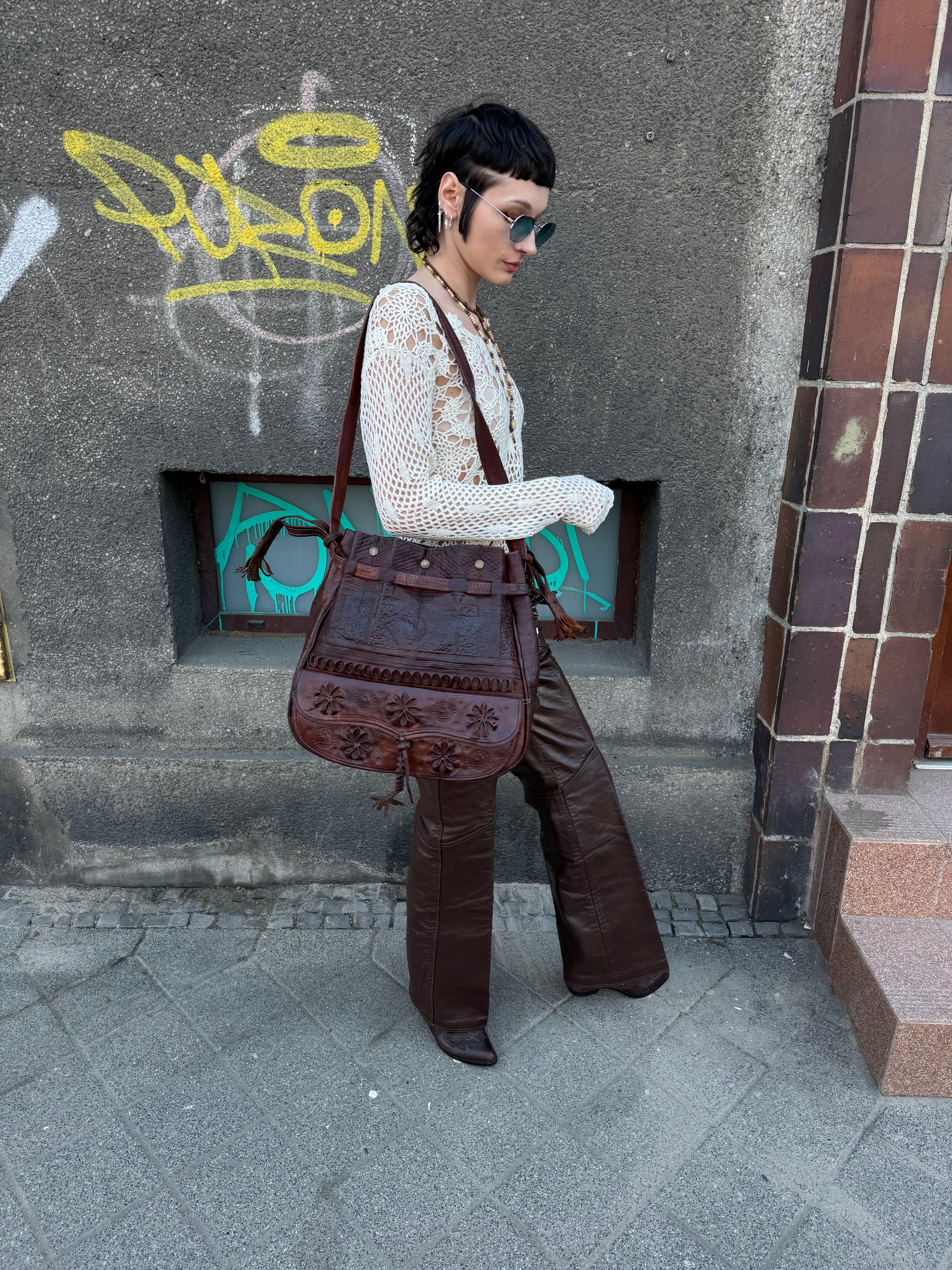 Bardzo duża marokańska torba