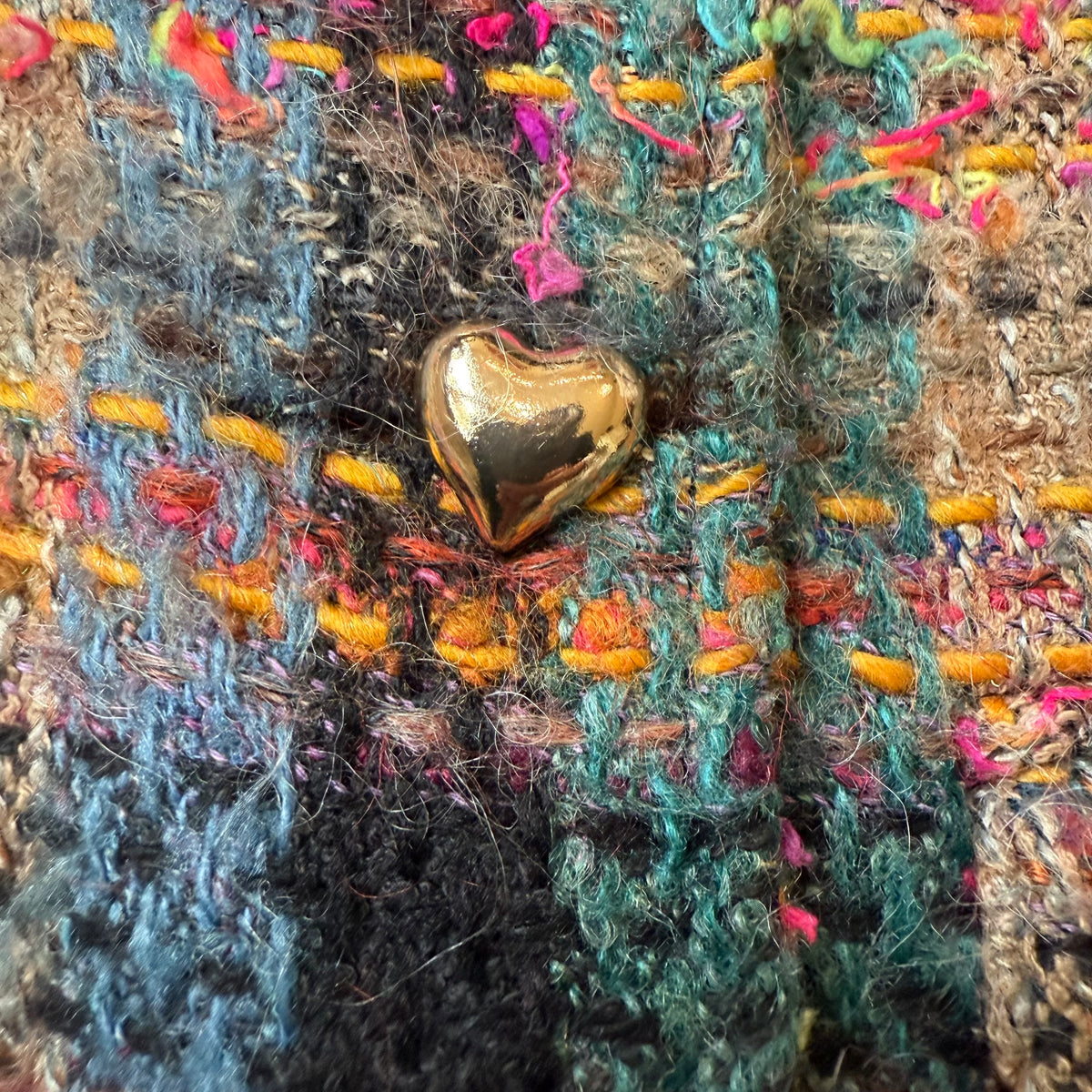 Francuska marynarka vintage boucle