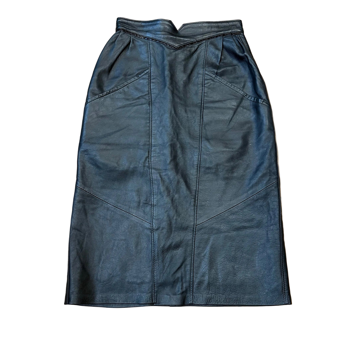 Spódnica skórzana Vintage