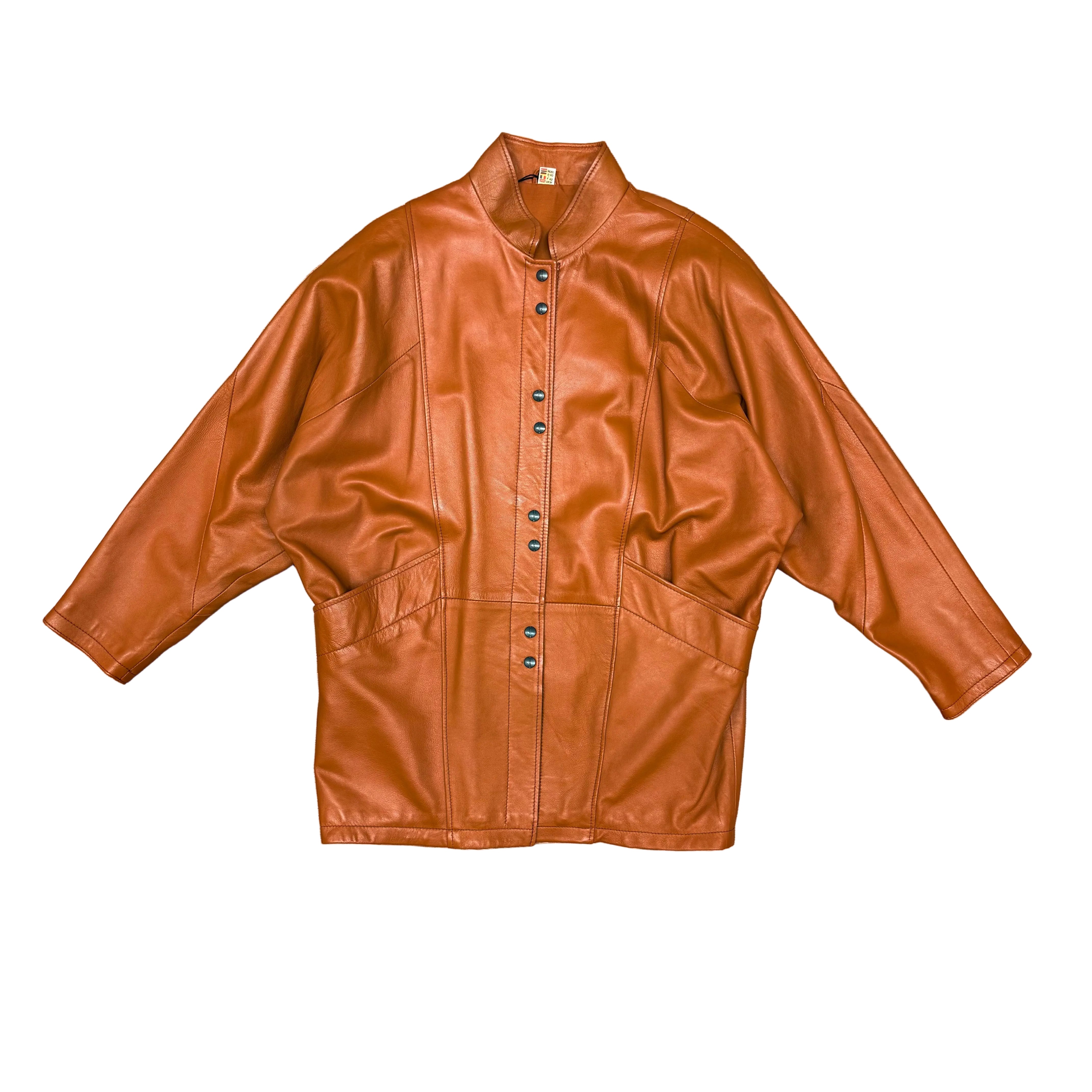 Kurtka skórzana karmelowa Vintage