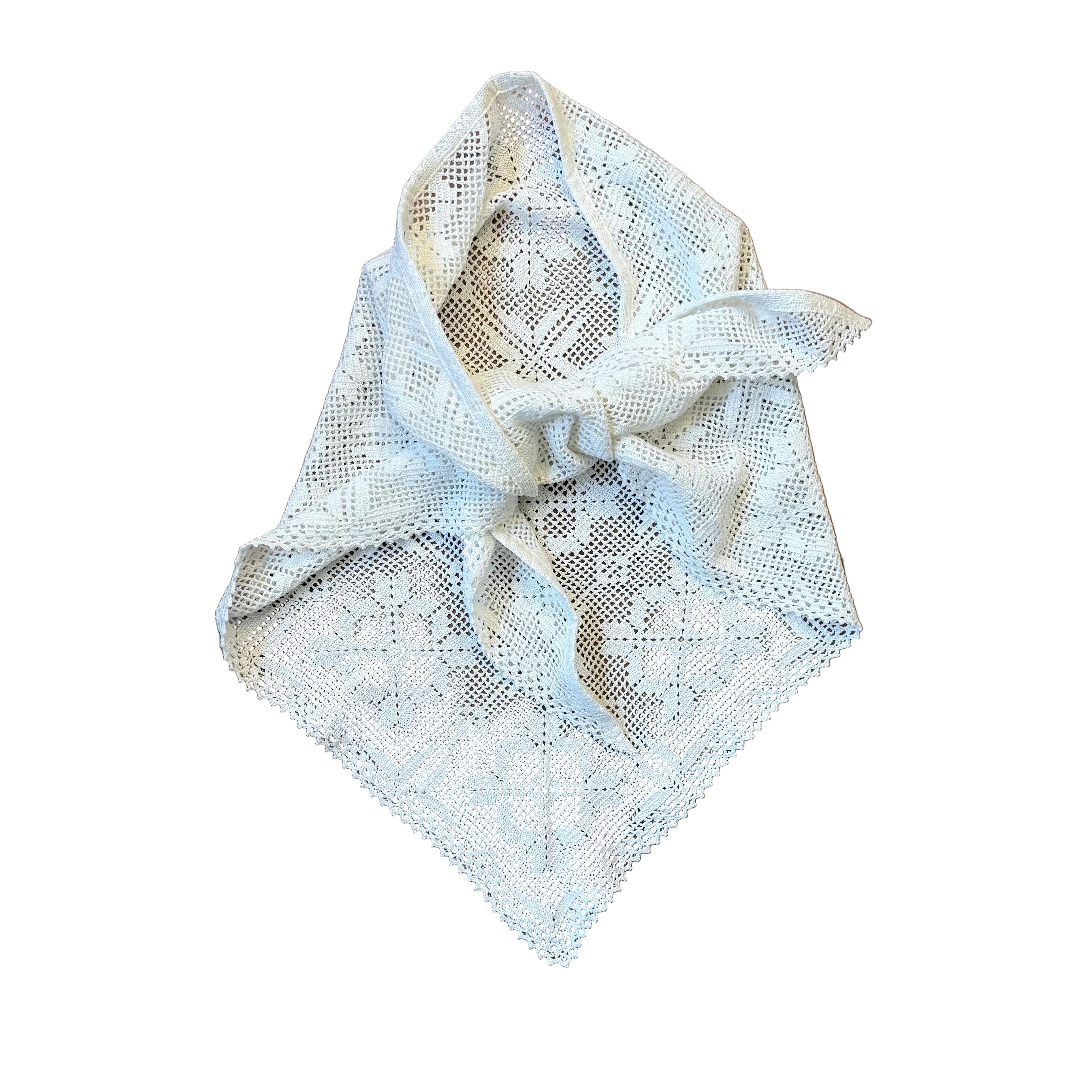 Chusta robiona ręcznie upcycling