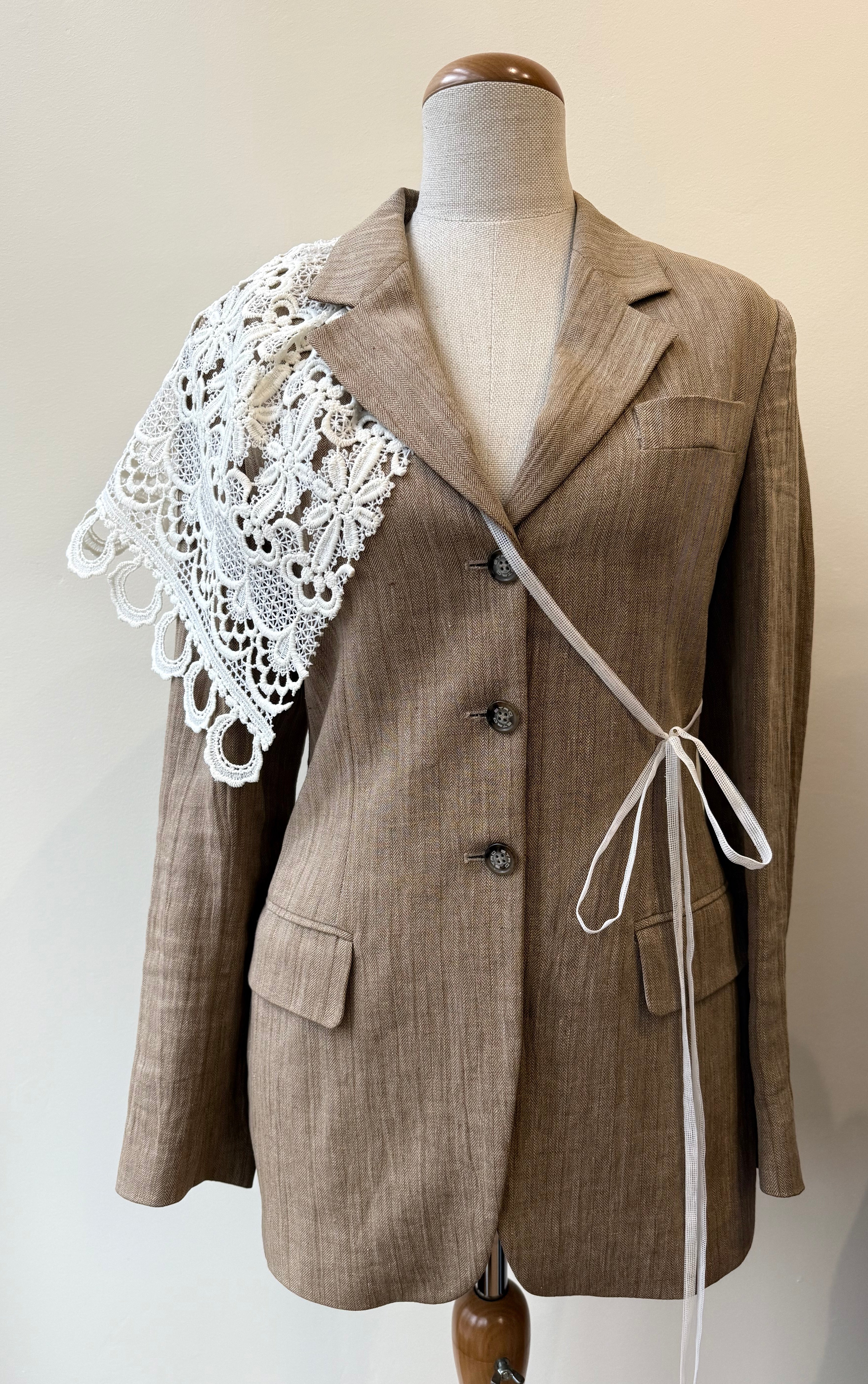 Baskinka pasek z gipiurowej zazdroski