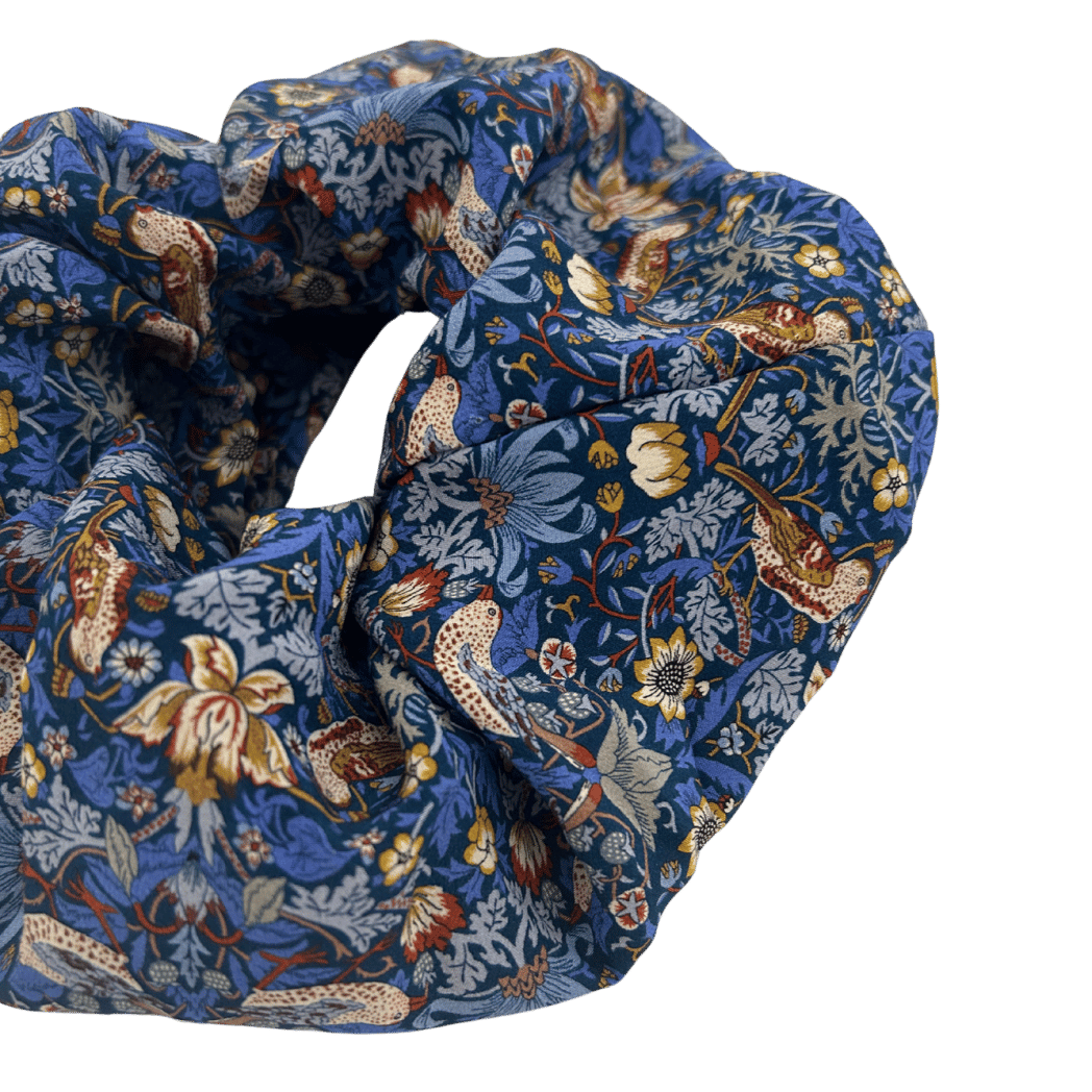 Duża gumka z jedwabiu w stylu William Morris - RESTYLER