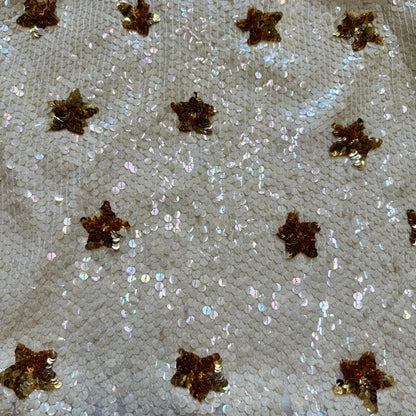 Cekinowy top jedwabny Rina Z.