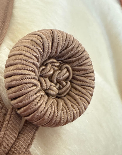 Peleryna wełniana z upcyclingu