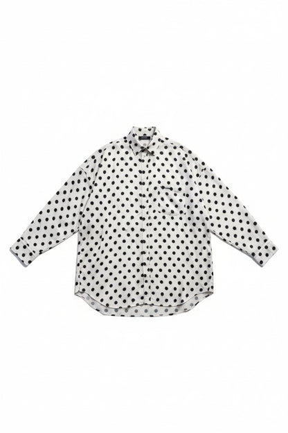 Unisexowa koszula Balenciaga w ciapki