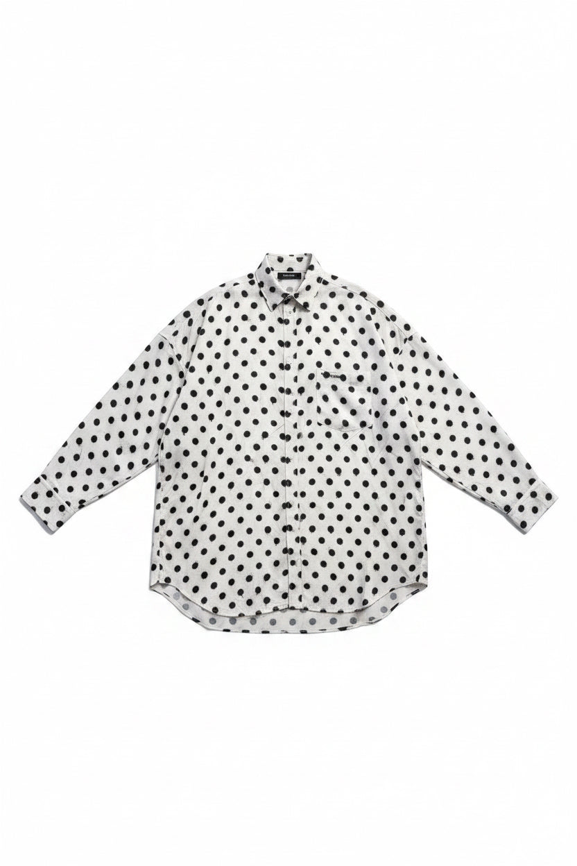 Unisexowa koszula Balenciaga w ciapki