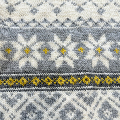 Sweter alpejski ręcznie robiony