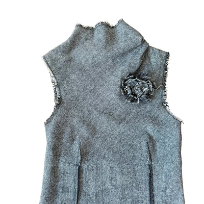 Sukienka dopasowana z wełny Topshop