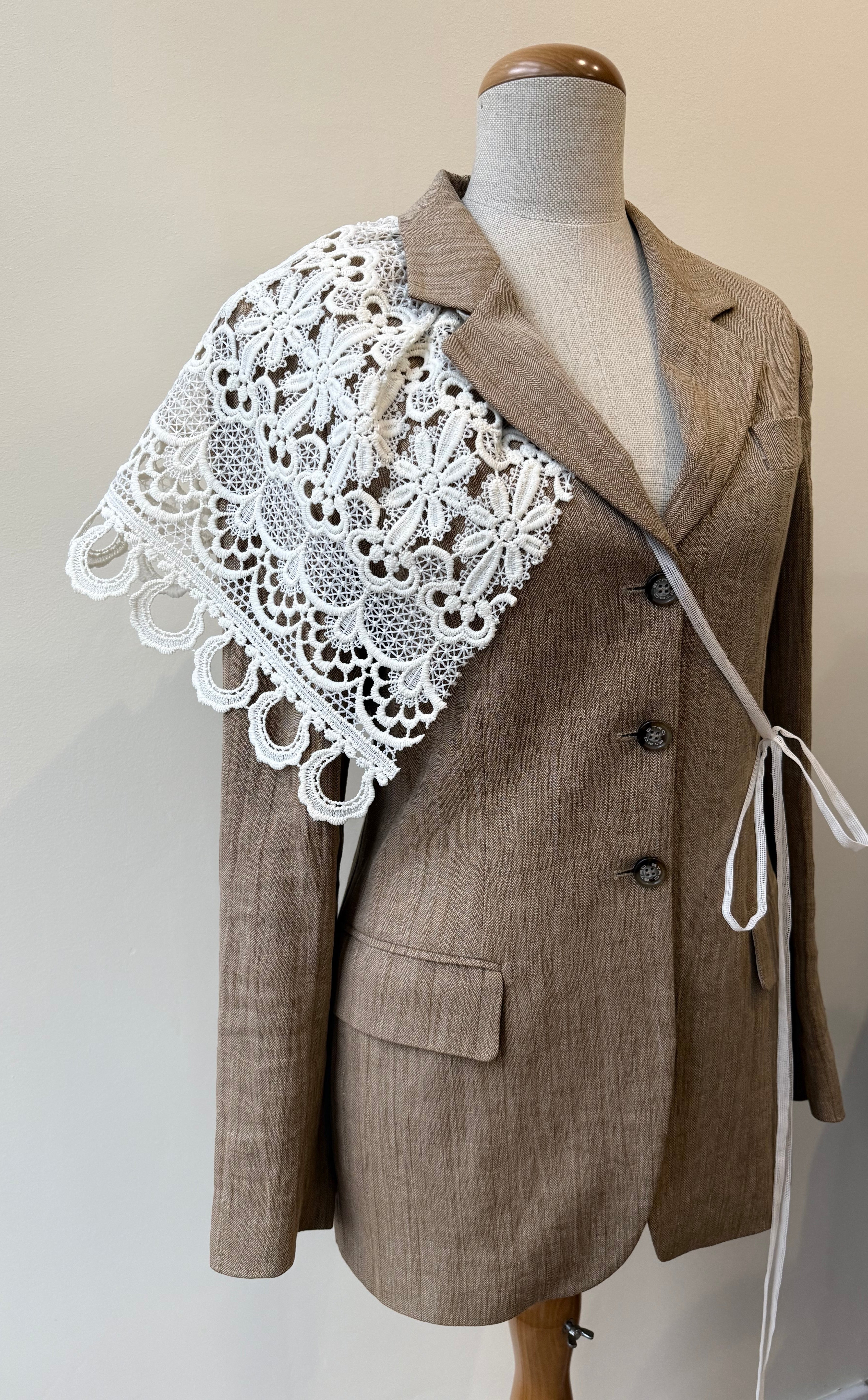 Baskinka pasek z gipiurowej zazdroski