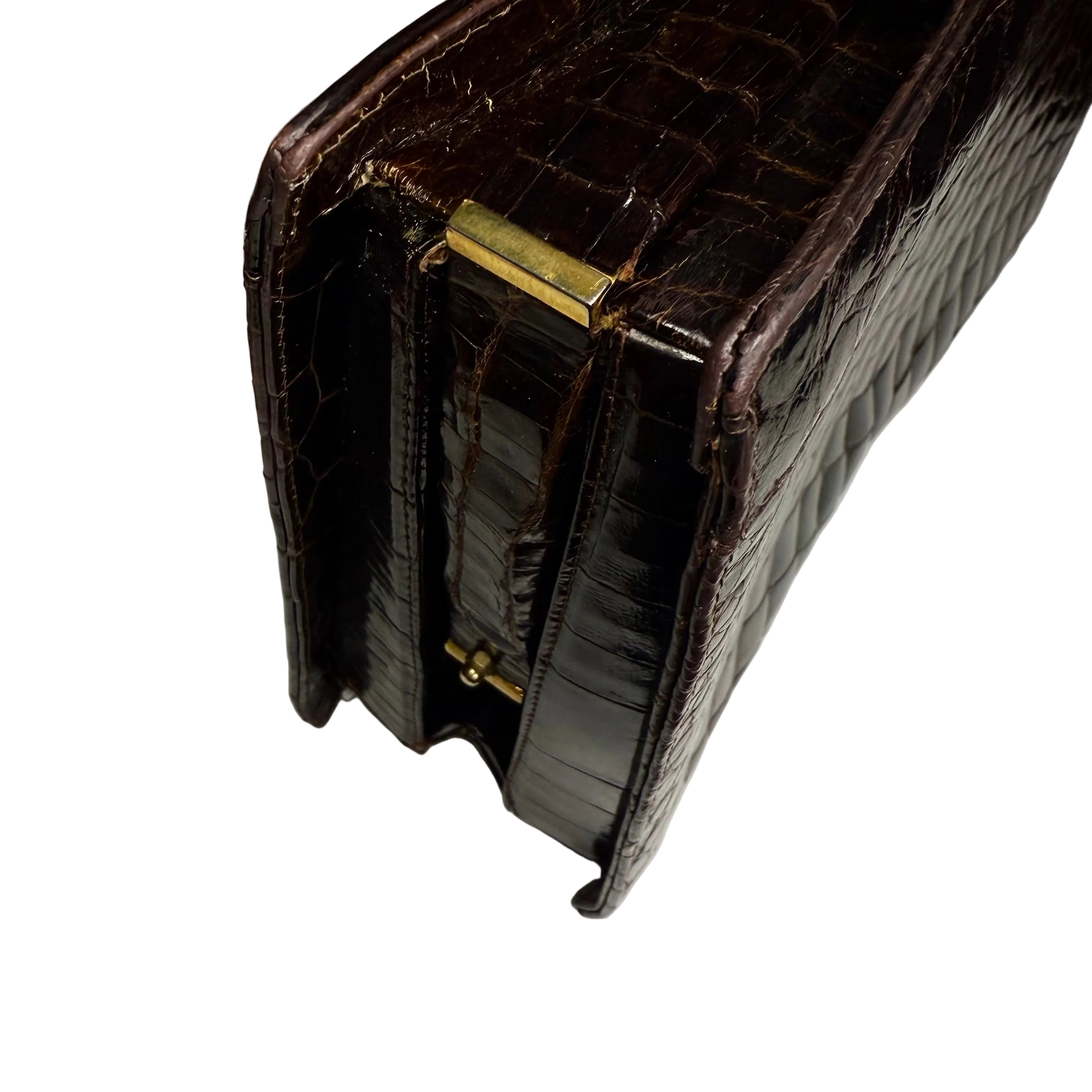 Unikatowa torebka vintage burgundowa