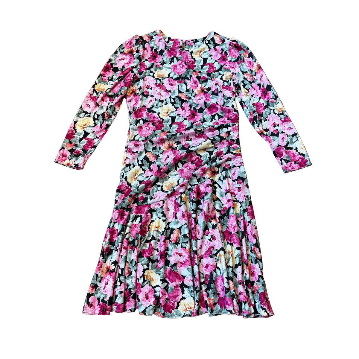 Vintage sukienka w kwiaty