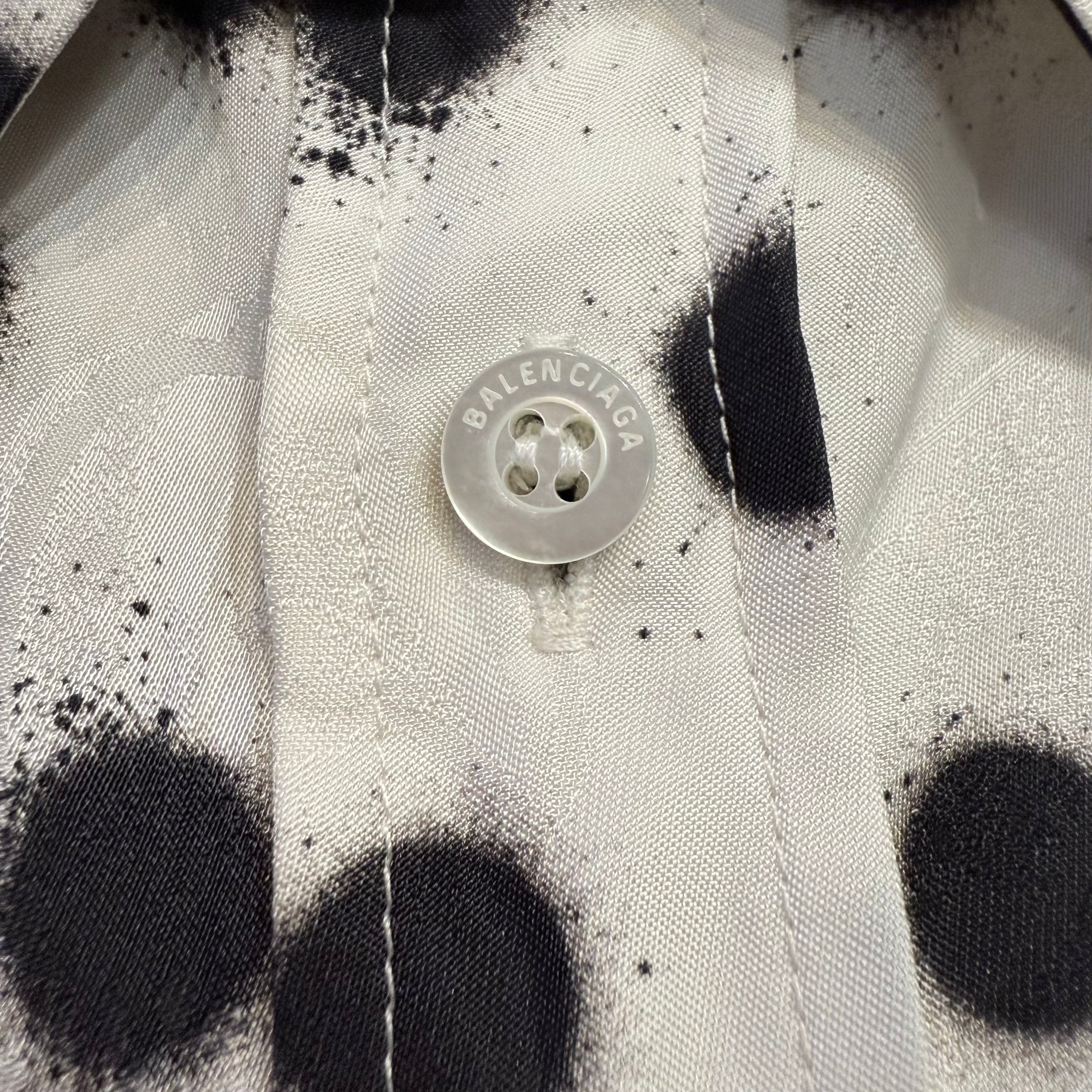 Unisexowa koszula Balenciaga w ciapki