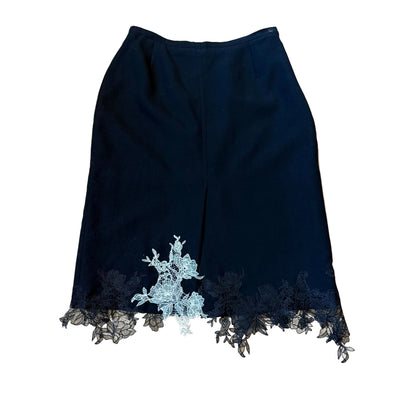 Spódnica czarna upcycling