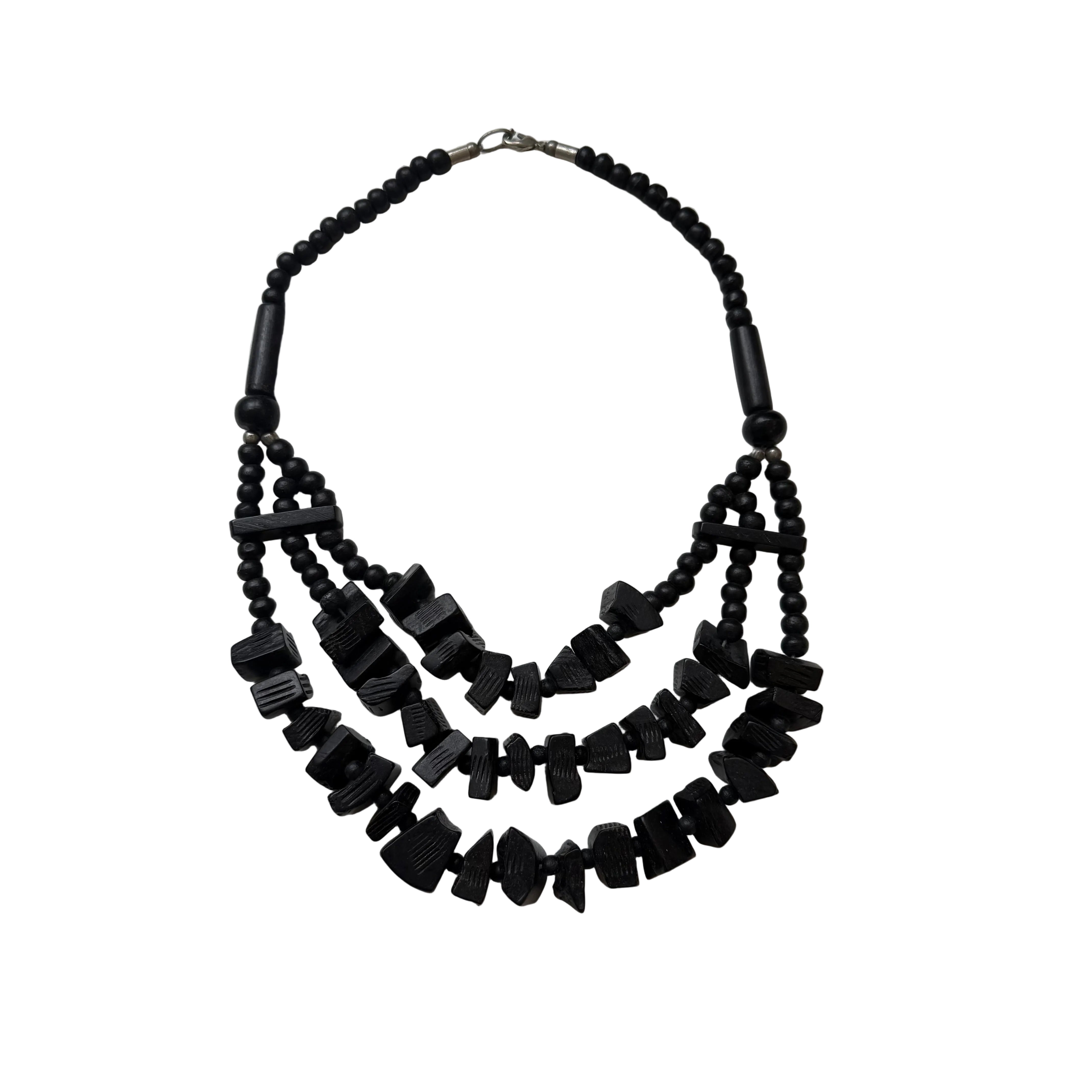 Naszyjnik z czarnego turmalinu