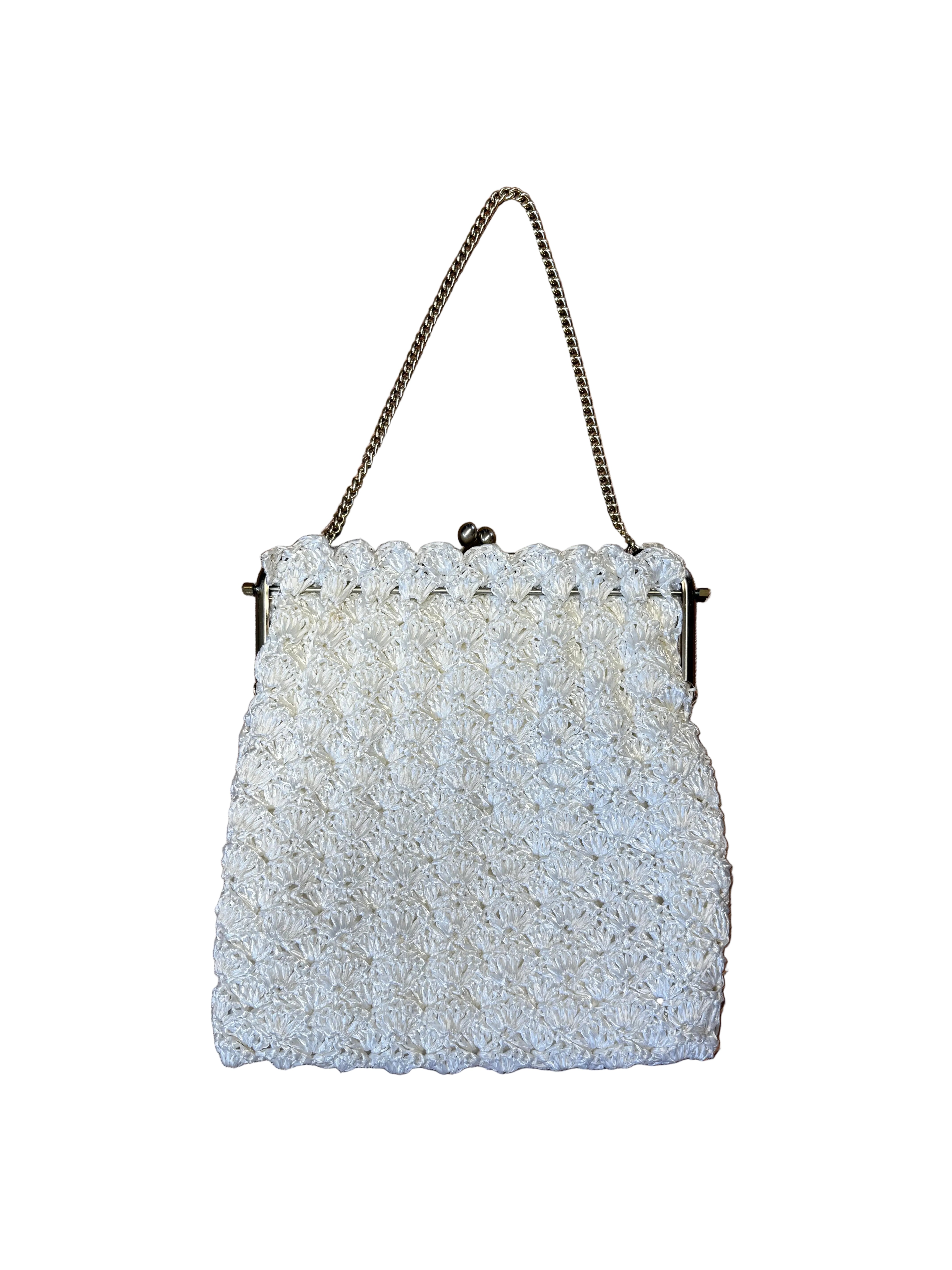 Ażurowa torebka vintage