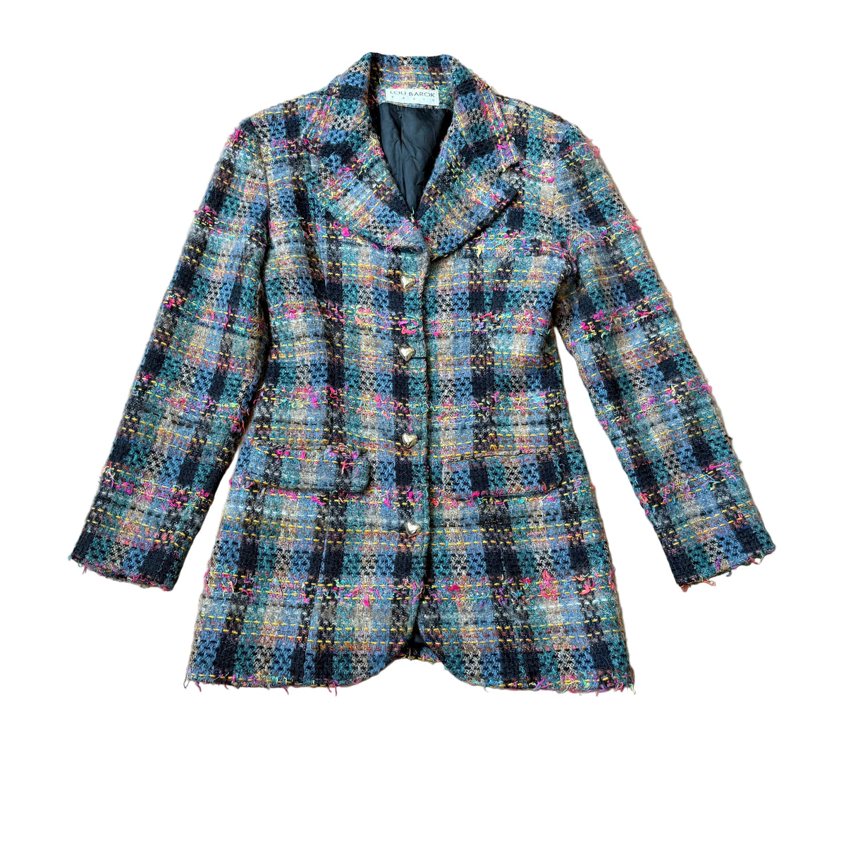 Francuska marynarka vintage boucle