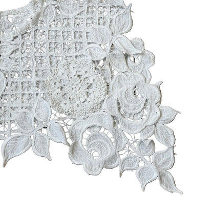 Peleryna koronkowa upcycling