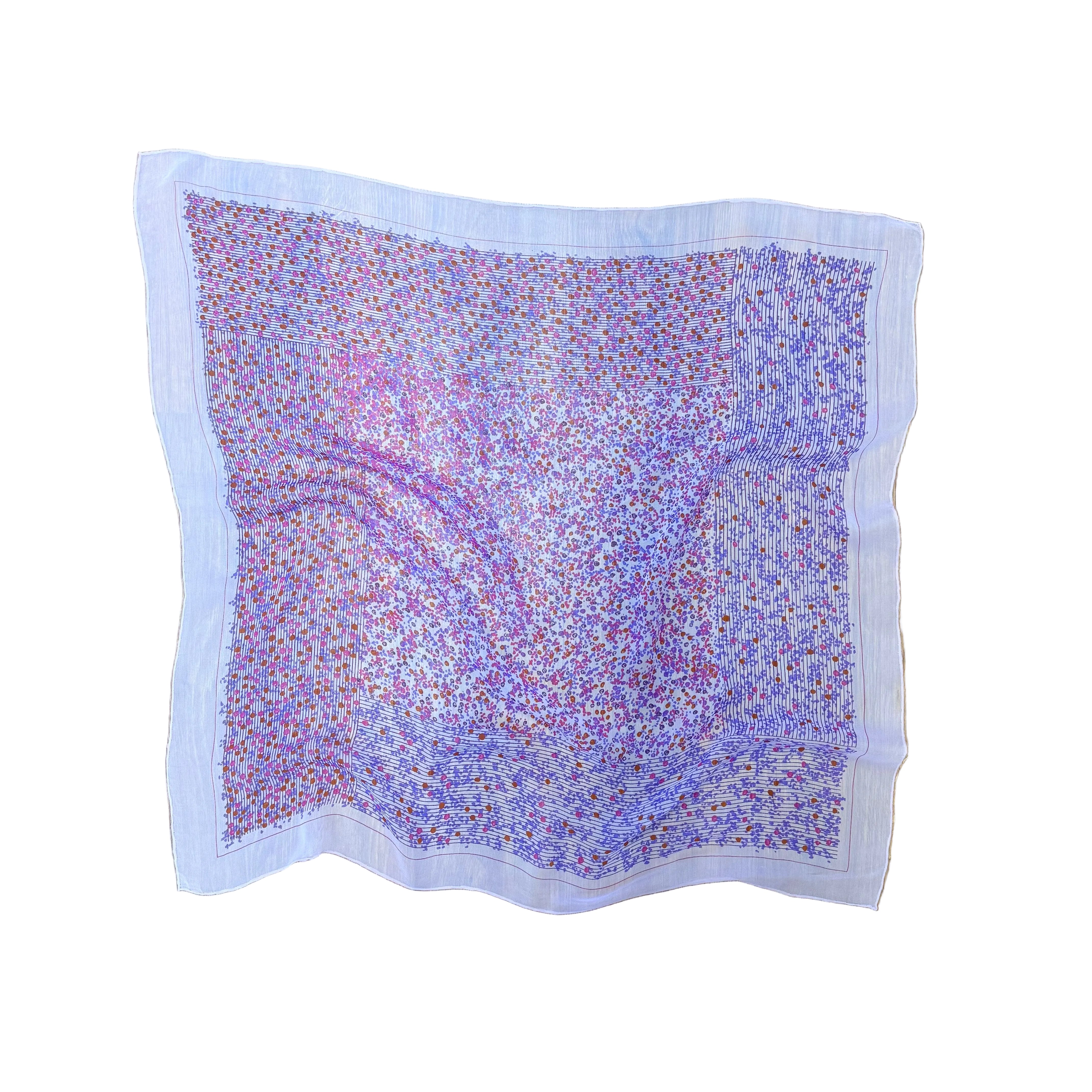 Apaszka jedwabna mgiełka