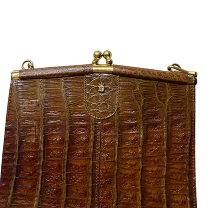 Torebka z lat 60 ze skóry naturalnej