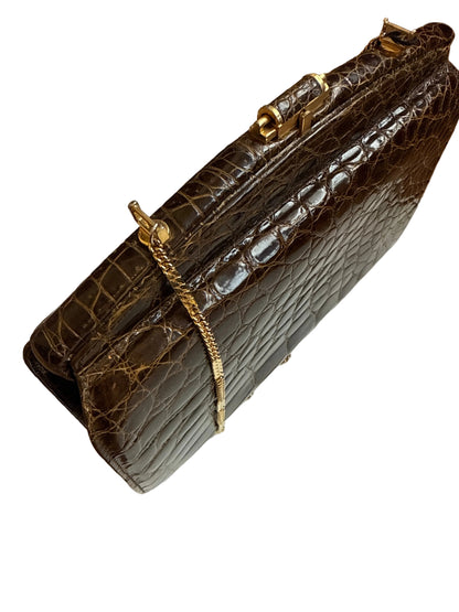 Vintage torebka na łańcuszku