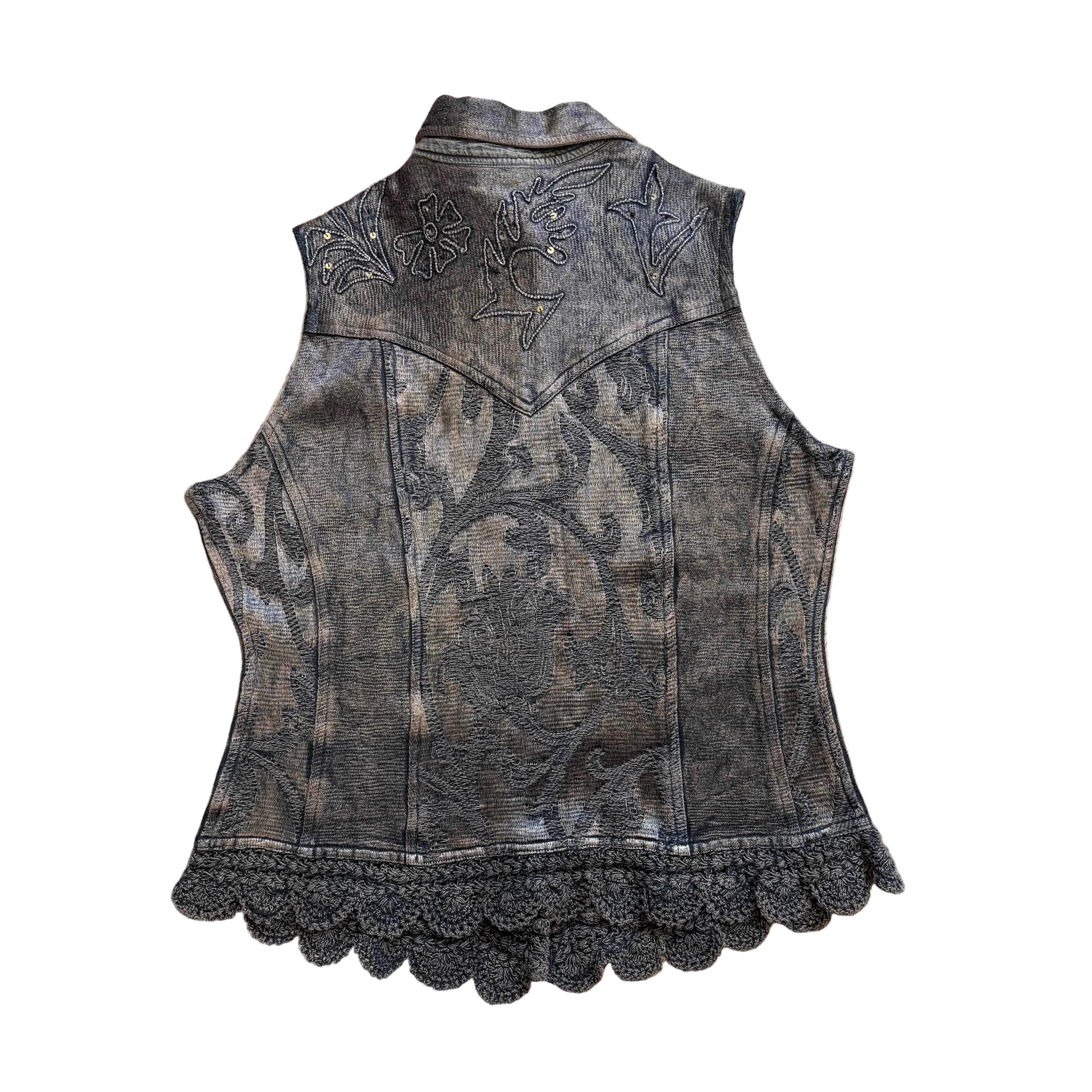 Unikatowa kamizelka vintage