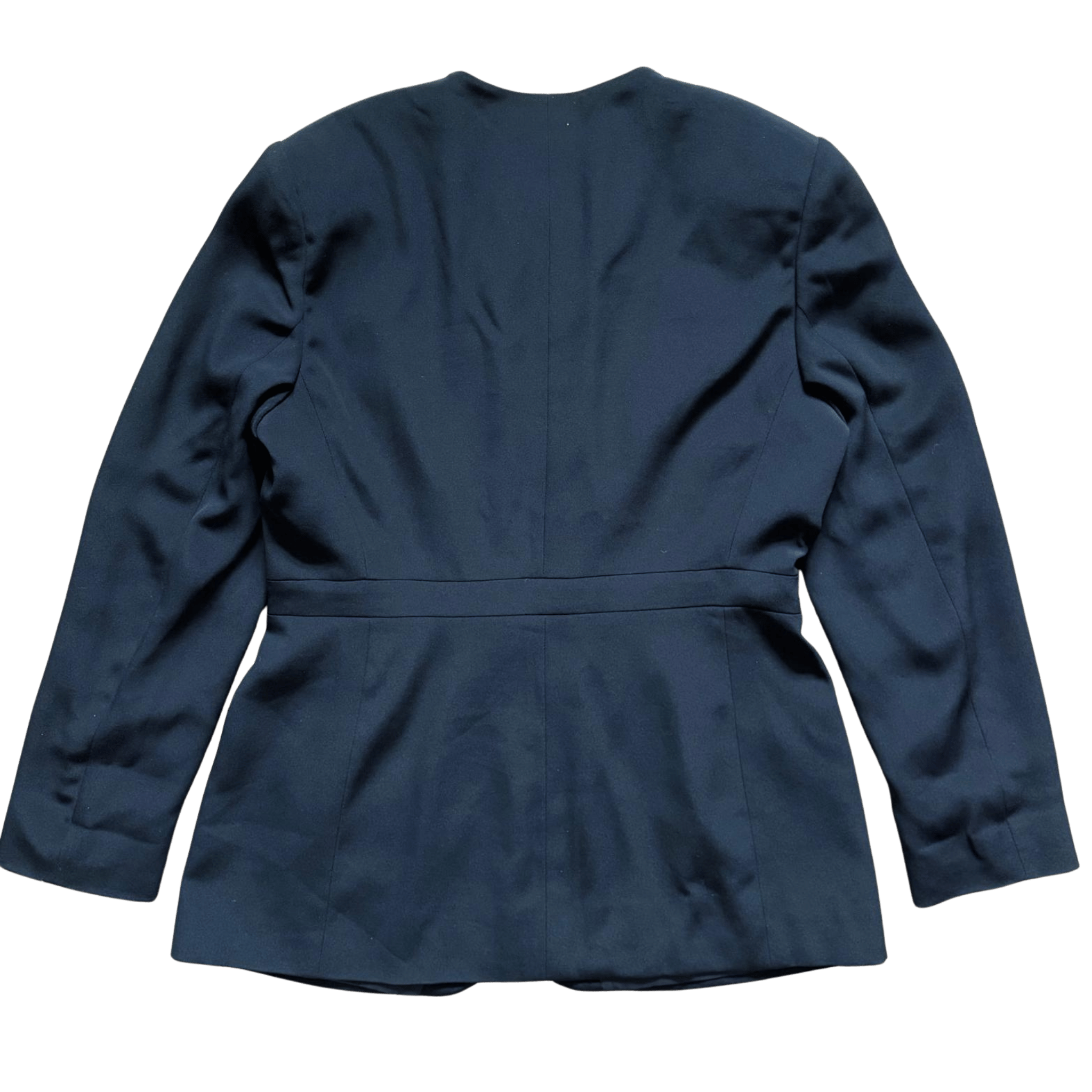Elegant black Giorgio Armani Le Collezioni women's jacket – classic design