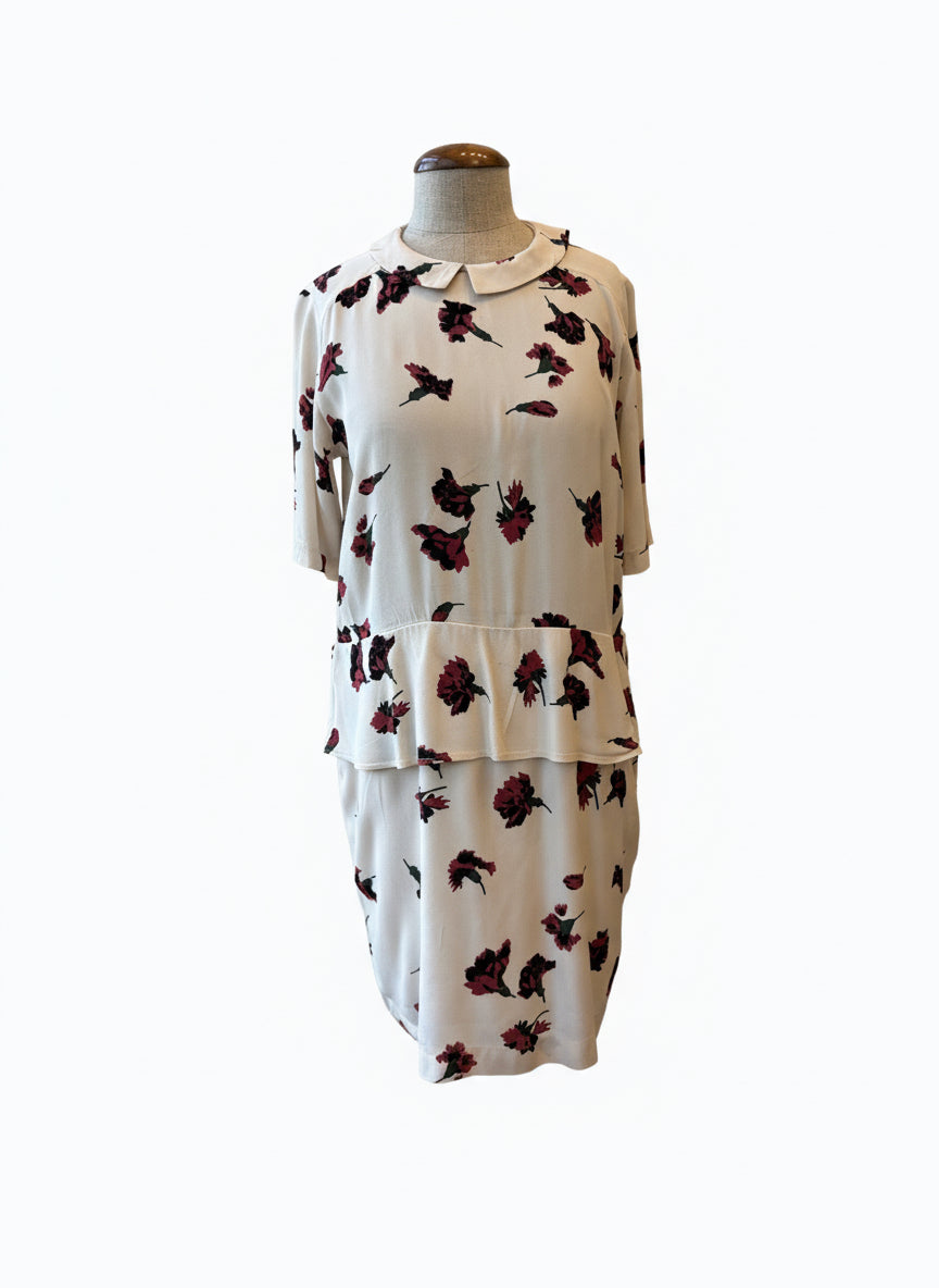 Sukienka Ganni w goździki