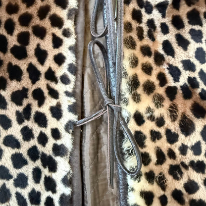 Vintage maxi kamizelka bambi