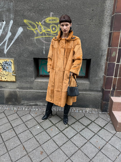 Futro vintage z królika