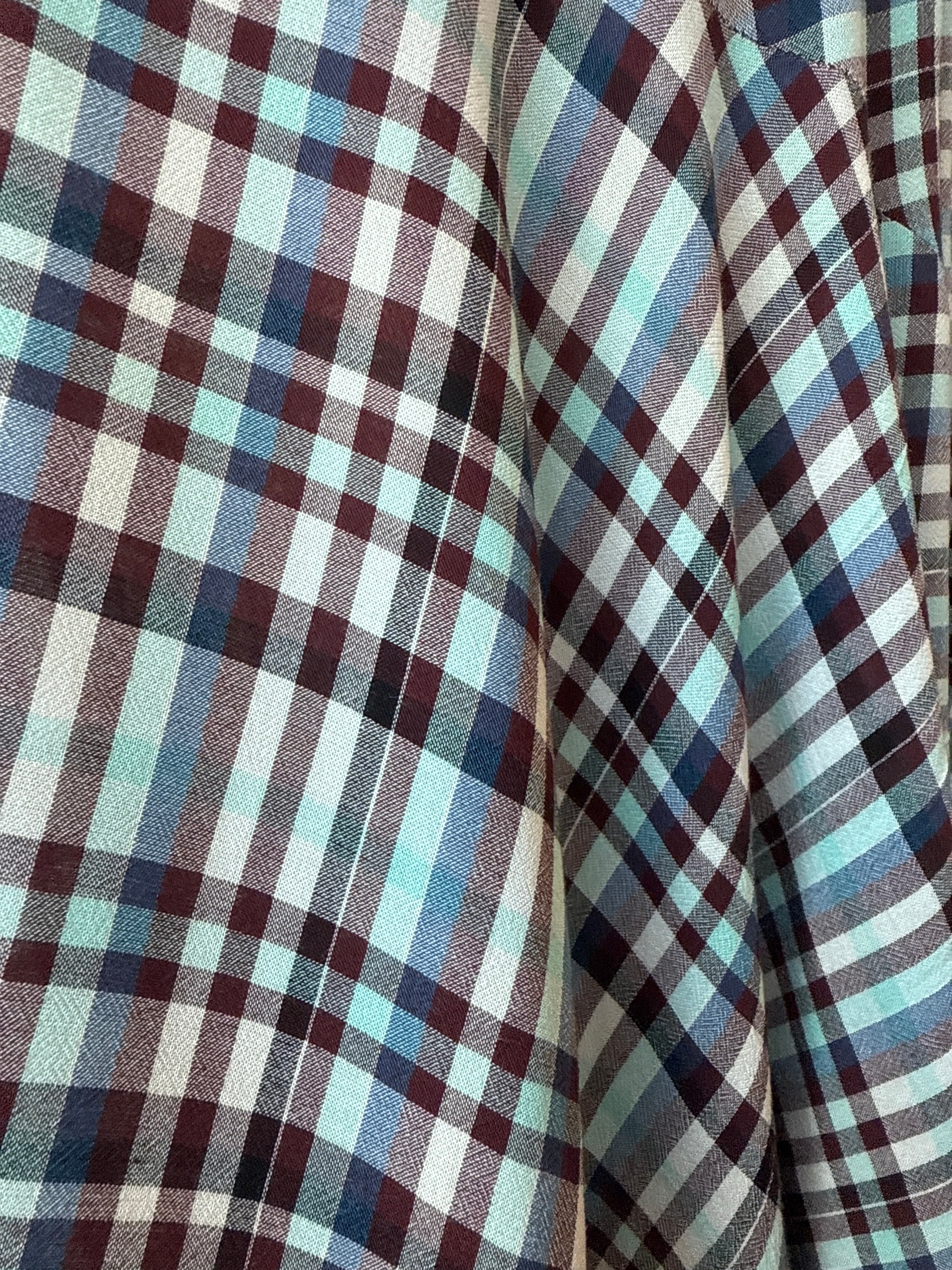 Sukienka maxi w kratkę