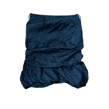 Czarna spódnica chmurka