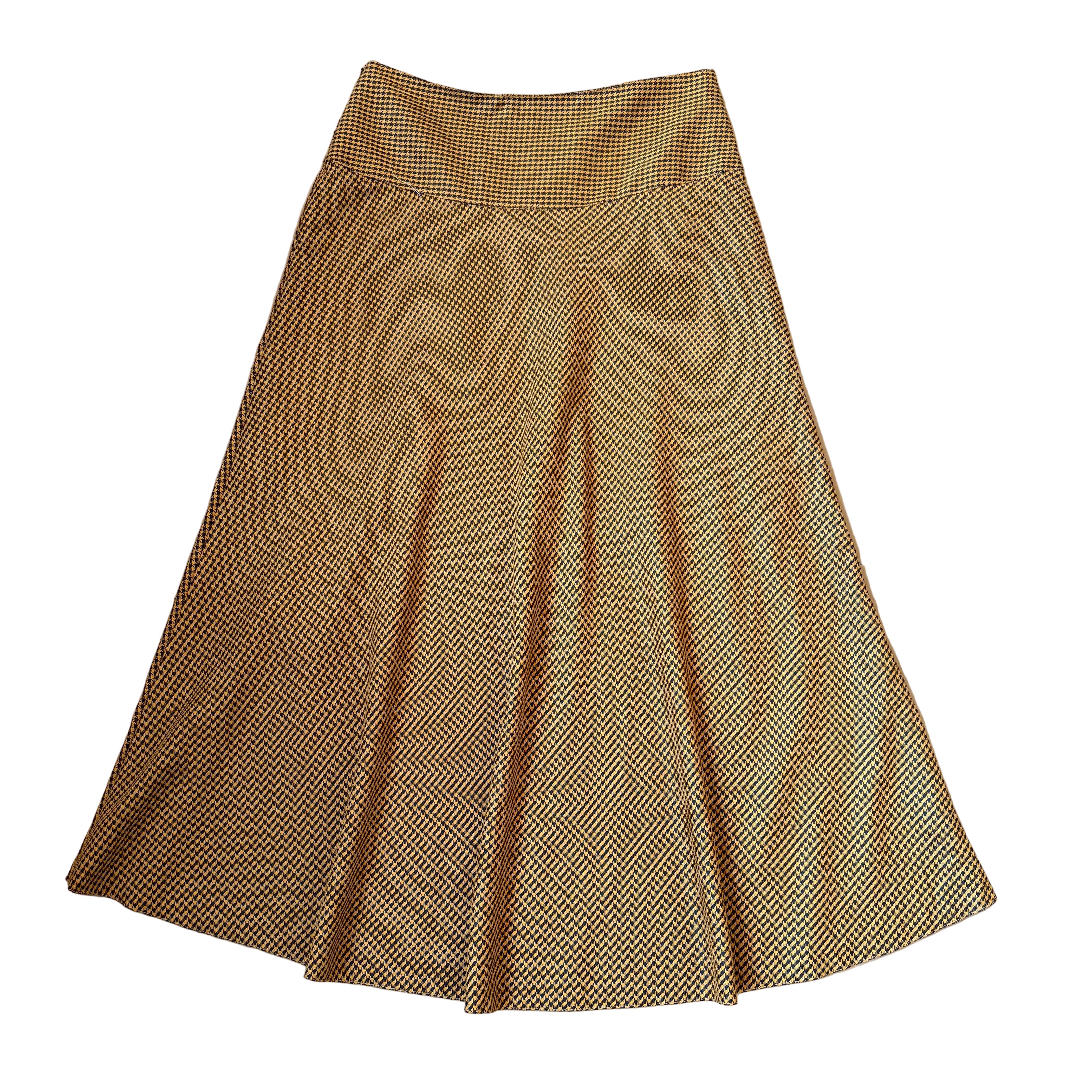 Spódnica maksi z ozdobnym paskiem