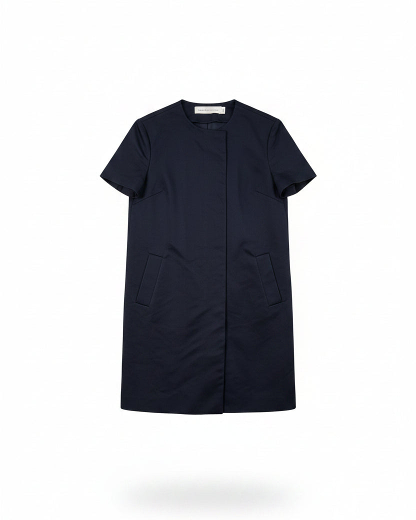 Granatowa sukienka Victoria Beckham Jeans