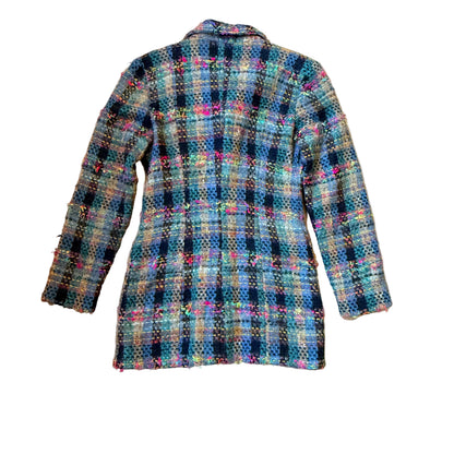 Francuskie żakiet boucle vintage