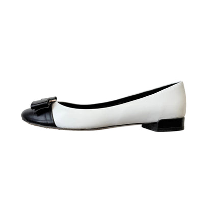 Balerinki skórzane Ferragamo 38,5