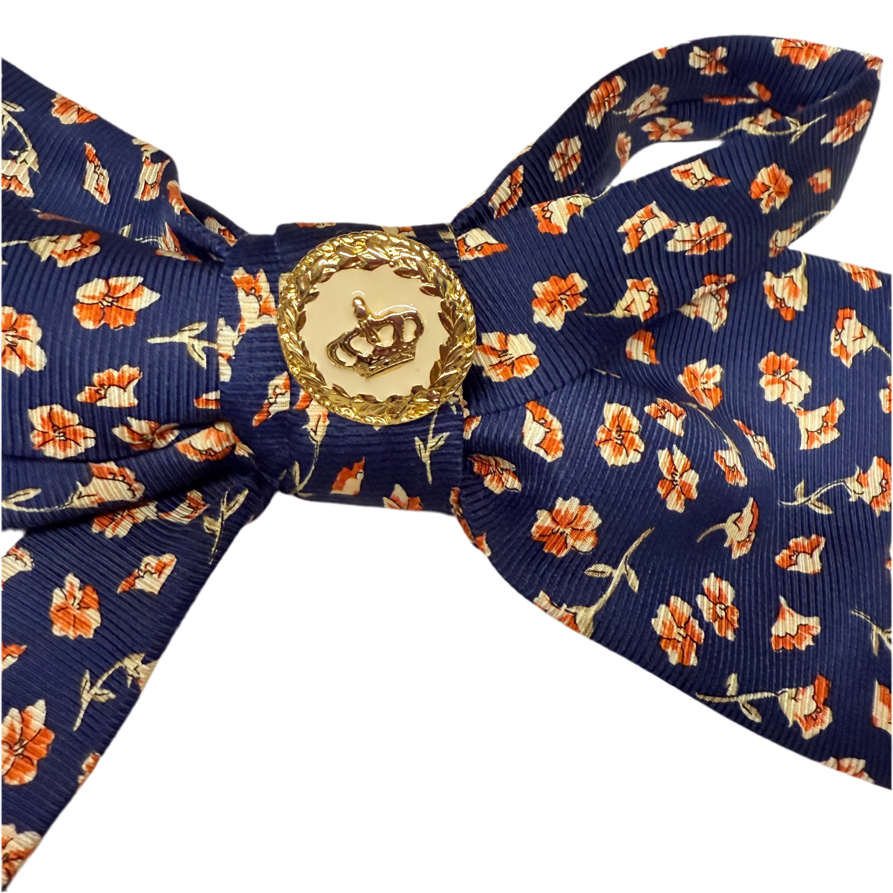 Broszka w kwiatki-upcycling