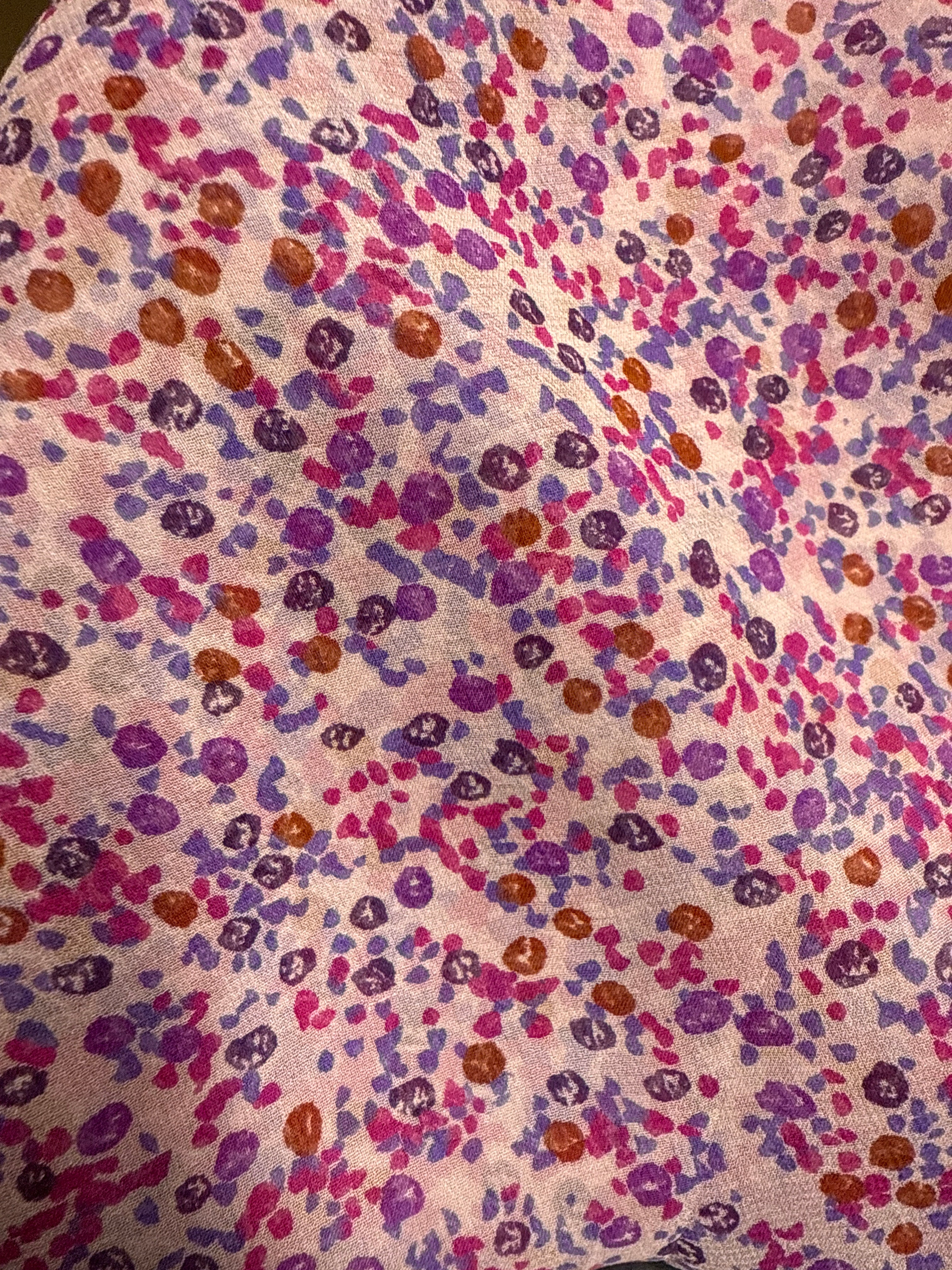 Apaszka jedwabna mgiełka