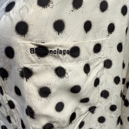 Unisexowa koszula Balenciaga w ciapki