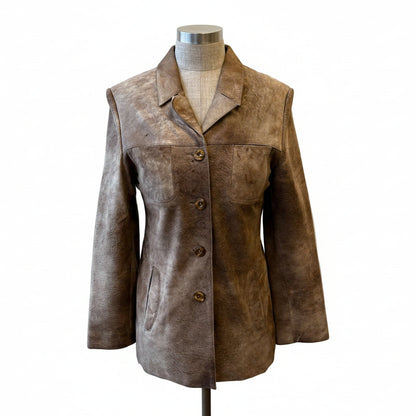 Kurtka z zamszu z antylopy